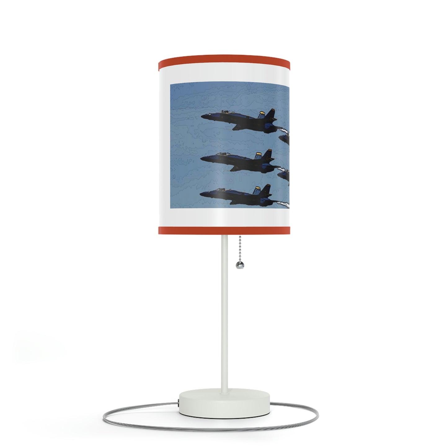 Lamp on a Stand, US|CA plug ... Seattle Seafair ..."Blue Angels Run Over Lake Washington" ... Circa Mid 1980's ... Dr FJ Holt ... Original Works ...