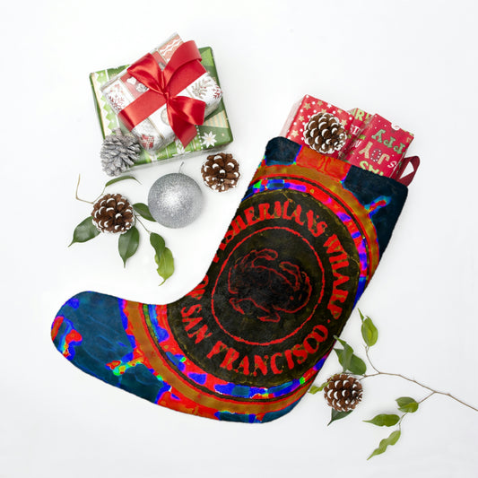 Christmas Stockings ...  "No.9 Fishermen's Grotto - Fishermen's Wharf, SF, California" ... Family Archives: 1970's ... Original Works ...