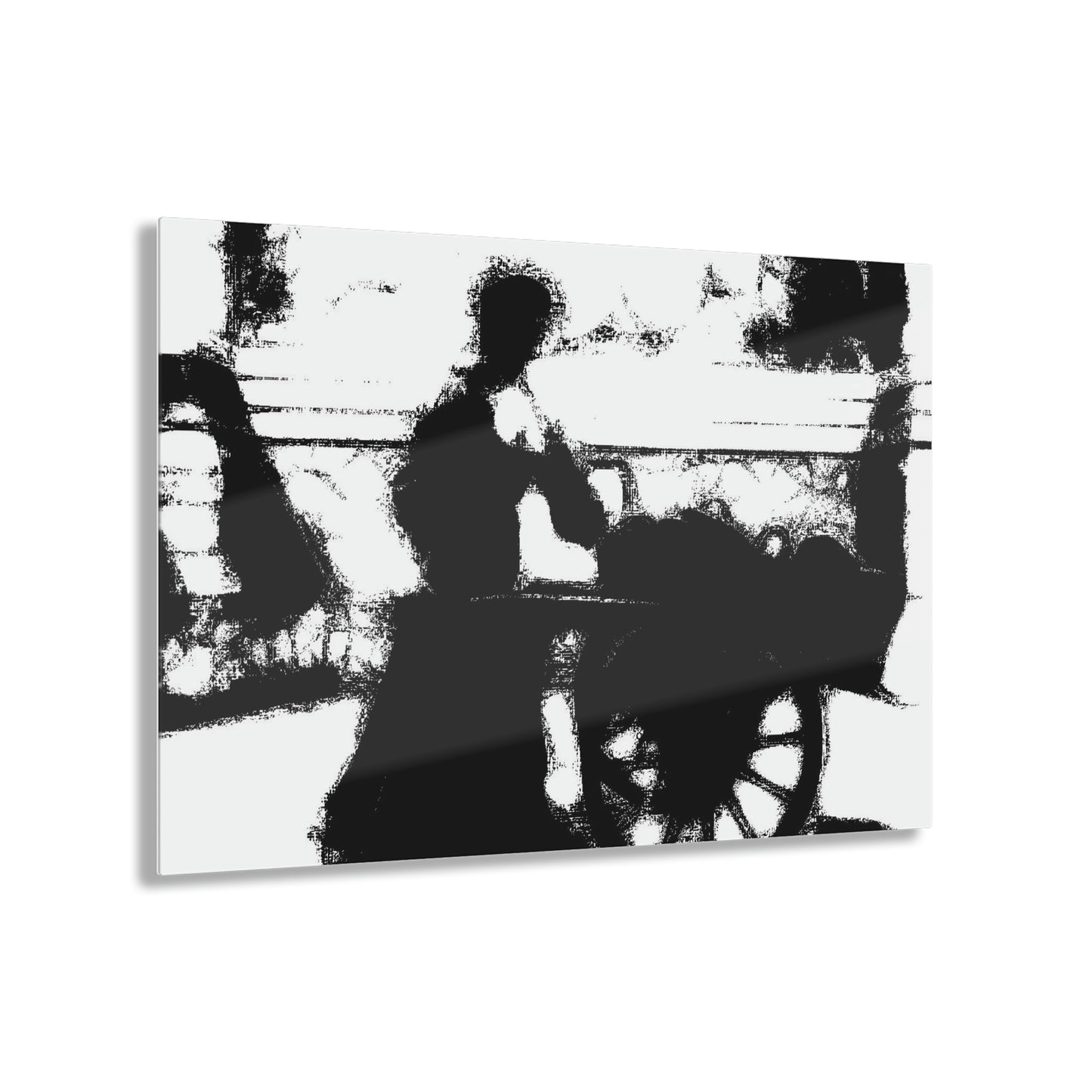 Acrylic Prints ... Dublin's "Molly Malone Along Grafton Street" ... Cryin' Cockels & Muscles Alive-Alive-Oh ... Circa 2003 ... Original Works ...
