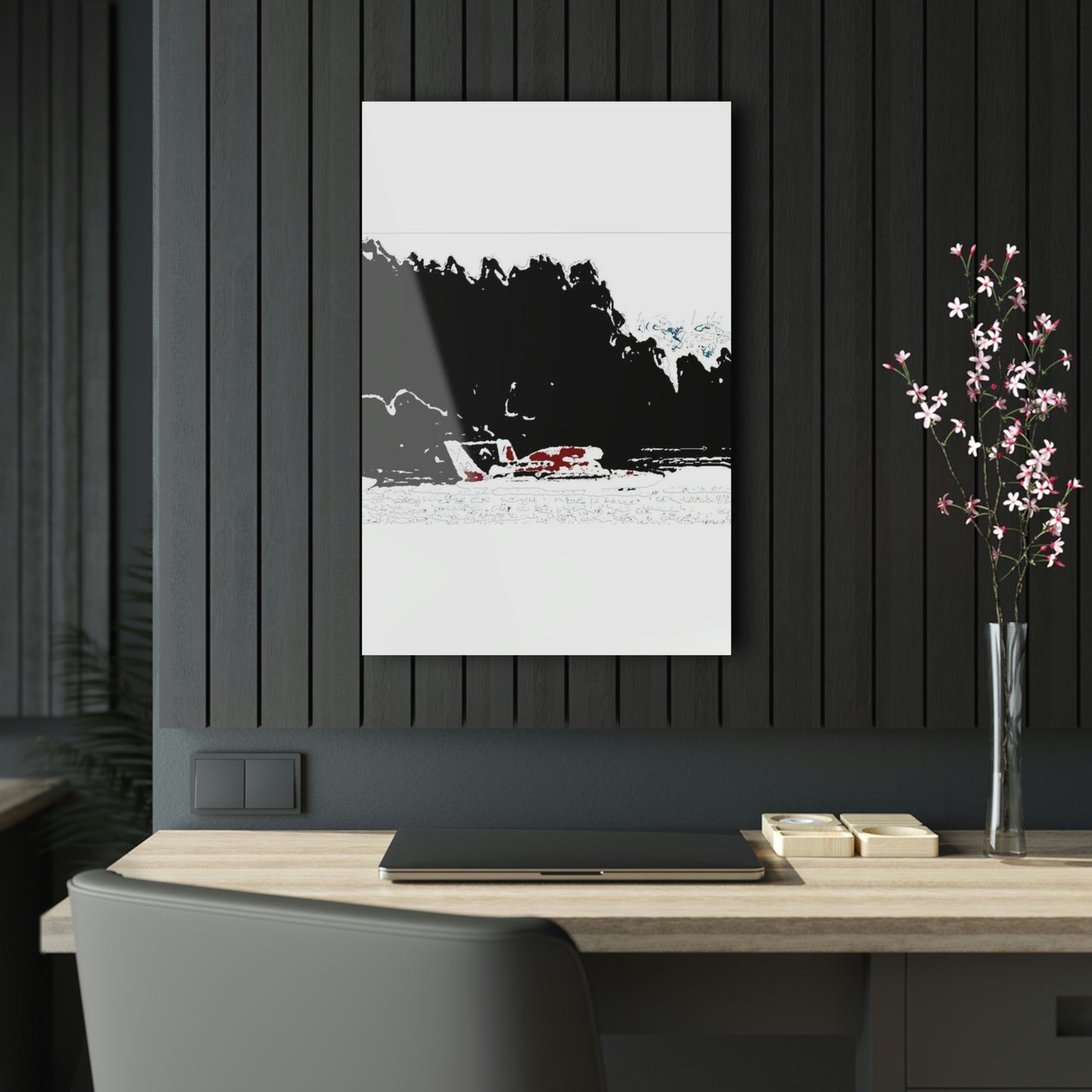 Acrylic Prints ... Seattle Columbia Cup On Lake Washington ... "Dave Wilcox Heads For The Win" ... Associate Gift-Photo ... Original Works ...