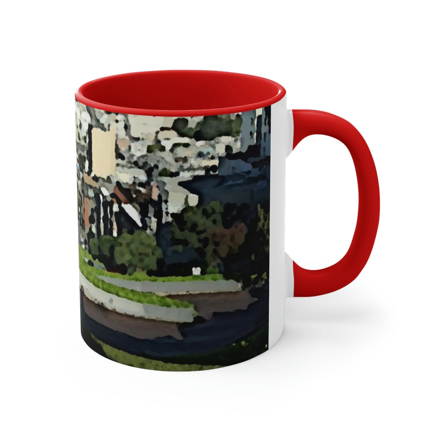 Accent Coffee Mug, 11oz ... "Lombard Street San Francisco, CA, USA" ... Family Archives 1970's ... Original Works ...