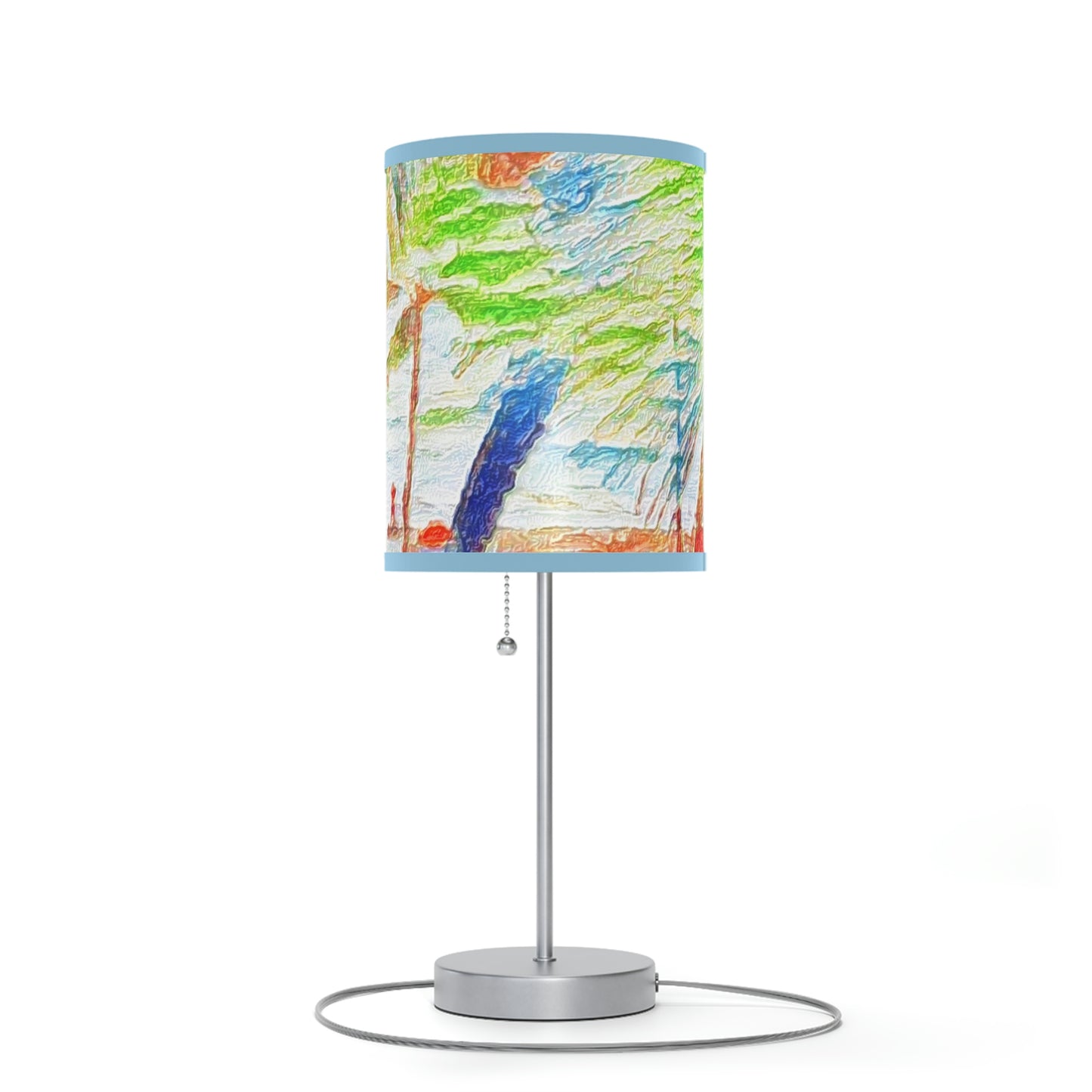 Lamp on a Stand, US|CA plug ... "The Royal Hawai'ian: Waikiki Beach_Beach" ... Honolulu, HI ... Ocotber 2014 (Halloween) ... Original Works ...