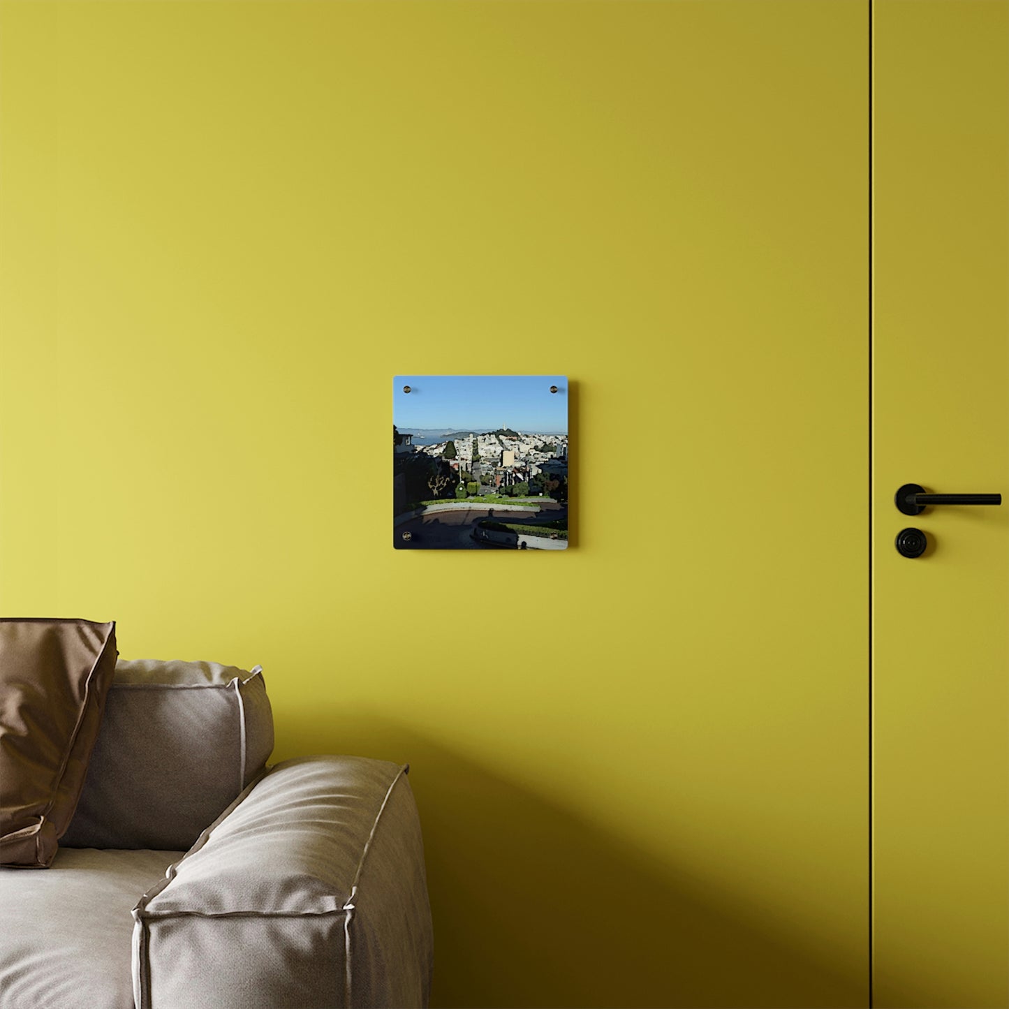Acrylic Wall Art Panels ... "Lombard Street San Francisco, CA, USA" ... Family Archives 1970's ... Original Works ...