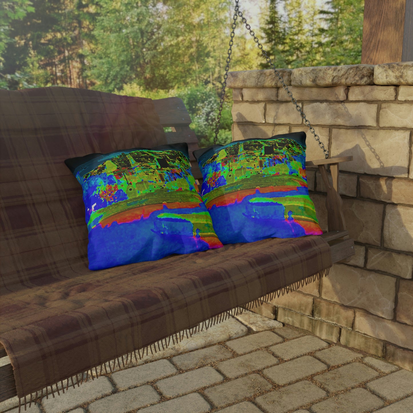 Outdoor Pillows ..."Lombard Street San Francisco, CA, USA" ... Family Archives 1970's ... Original Works ...