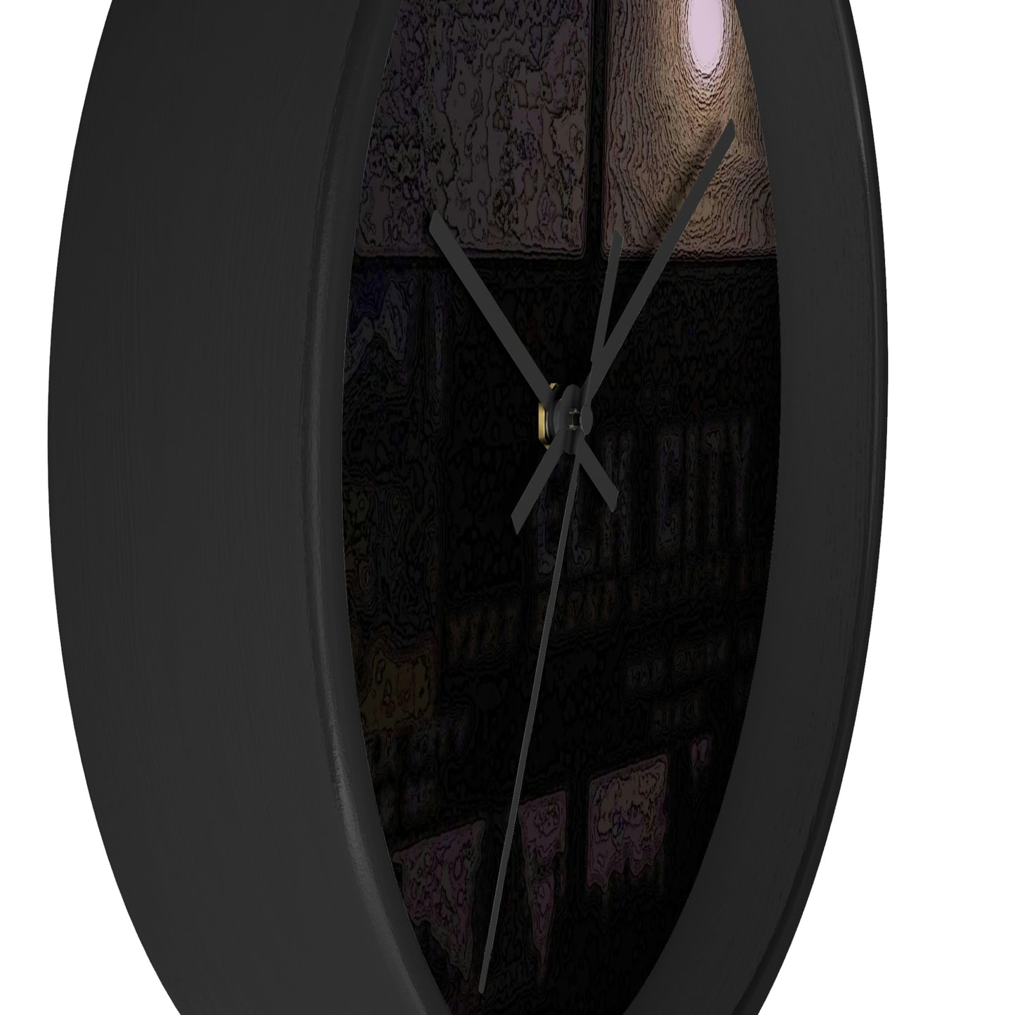 Wall clock ... Car Approaches From The Stern ... Moon Ascendary From The Bow ... "Two Friendly Travellers On A Cold Night Near Elk City" ... C