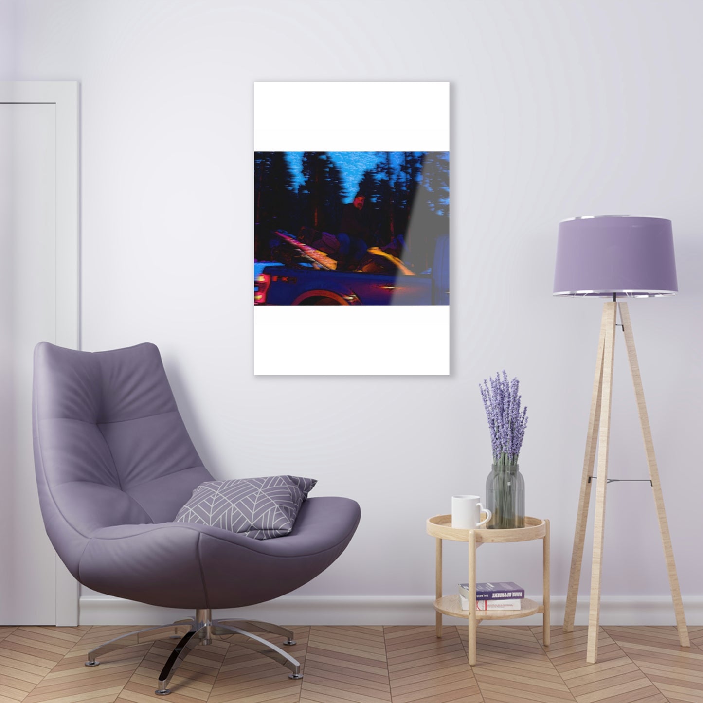 Acrylic Prints ... Two Modes Of Winter Transportation ... "Which One To Drive Next?" ... Choices-Choices-Choices ... Circa 4Jan23 ... Original Works ...