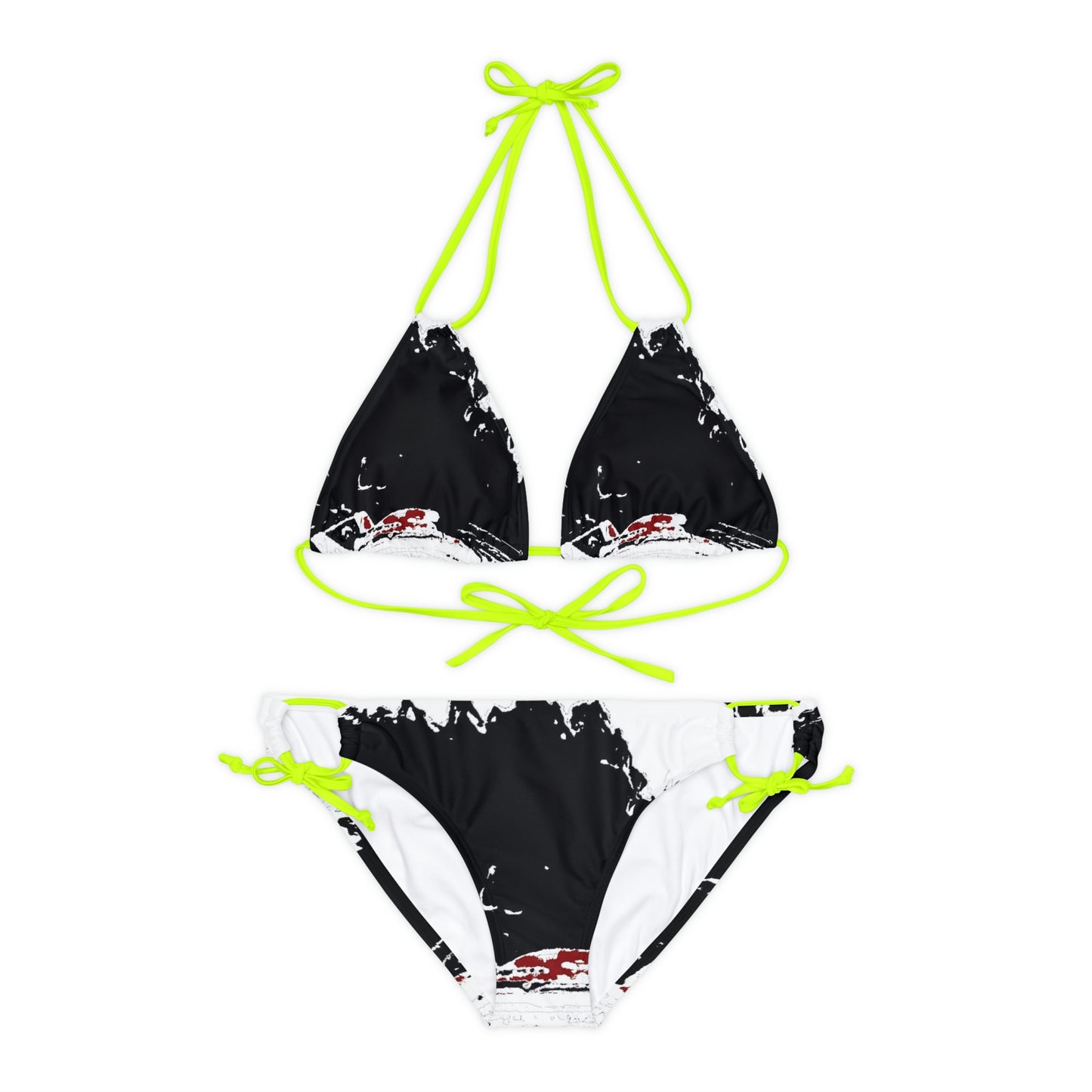 Strappy Bikini Set ... Seattle Columbia Cup On Lake Washington ... "Dave Wilcox Heads For The Win" ... Associate Gift-Photo ... Original Works ...