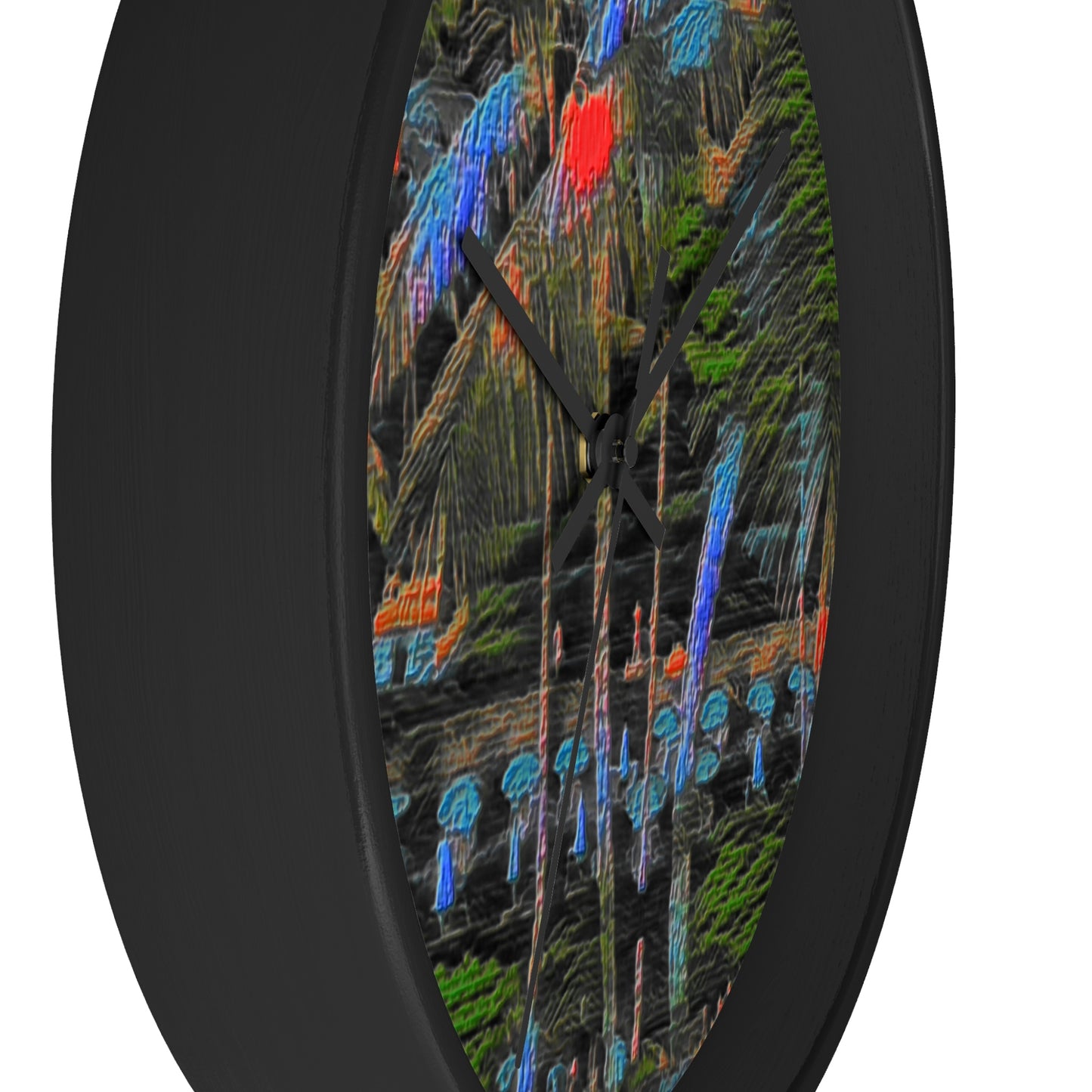 Wall Clock ... "The Royal Hawai'ian: Waikiki Beach_Beach" ... Honolulu, HI ... Ocotber 2014 (Halloween) ... Original Works ...