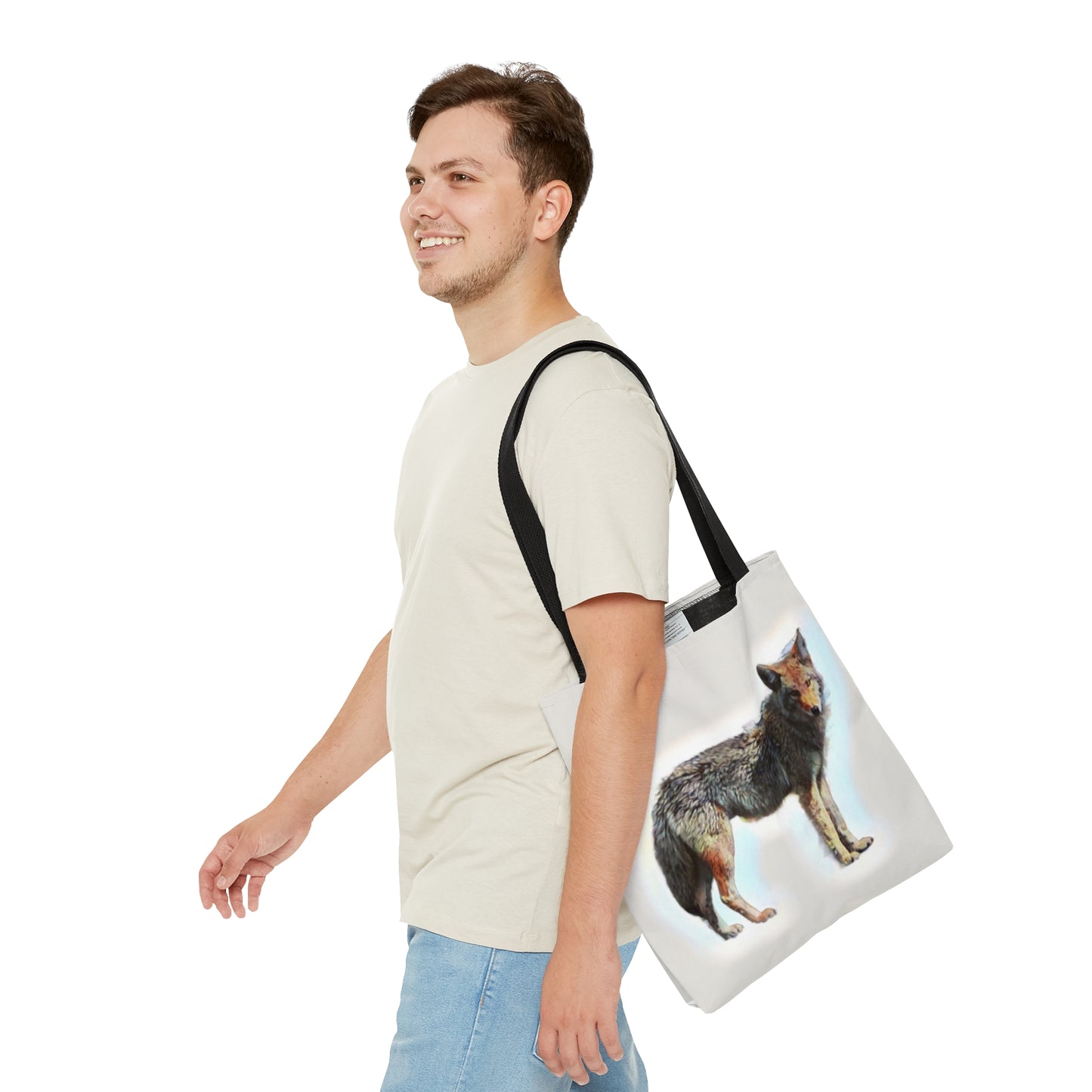 Tote Bag (AOP) ... Coyote ... "Yosemite Valley: Circa May23 ... KPH Base Photo" ... Original Works ...