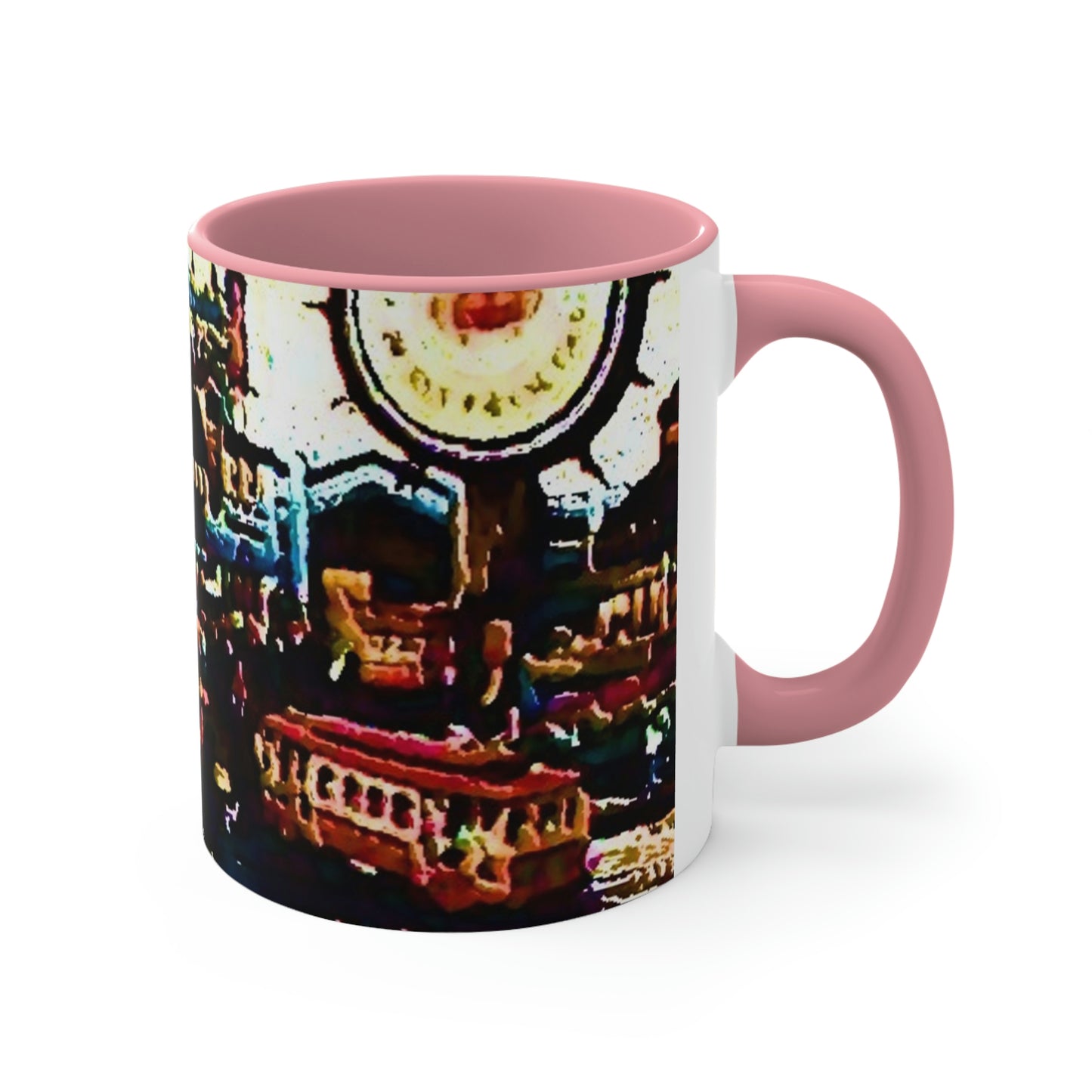 Accent Coffee Mug, 11oz ...  "No.9 Fishermen's Grotto - Fishermen's Wharf, SF, California" ... Family Archives: 1970's ... Original Works ...
