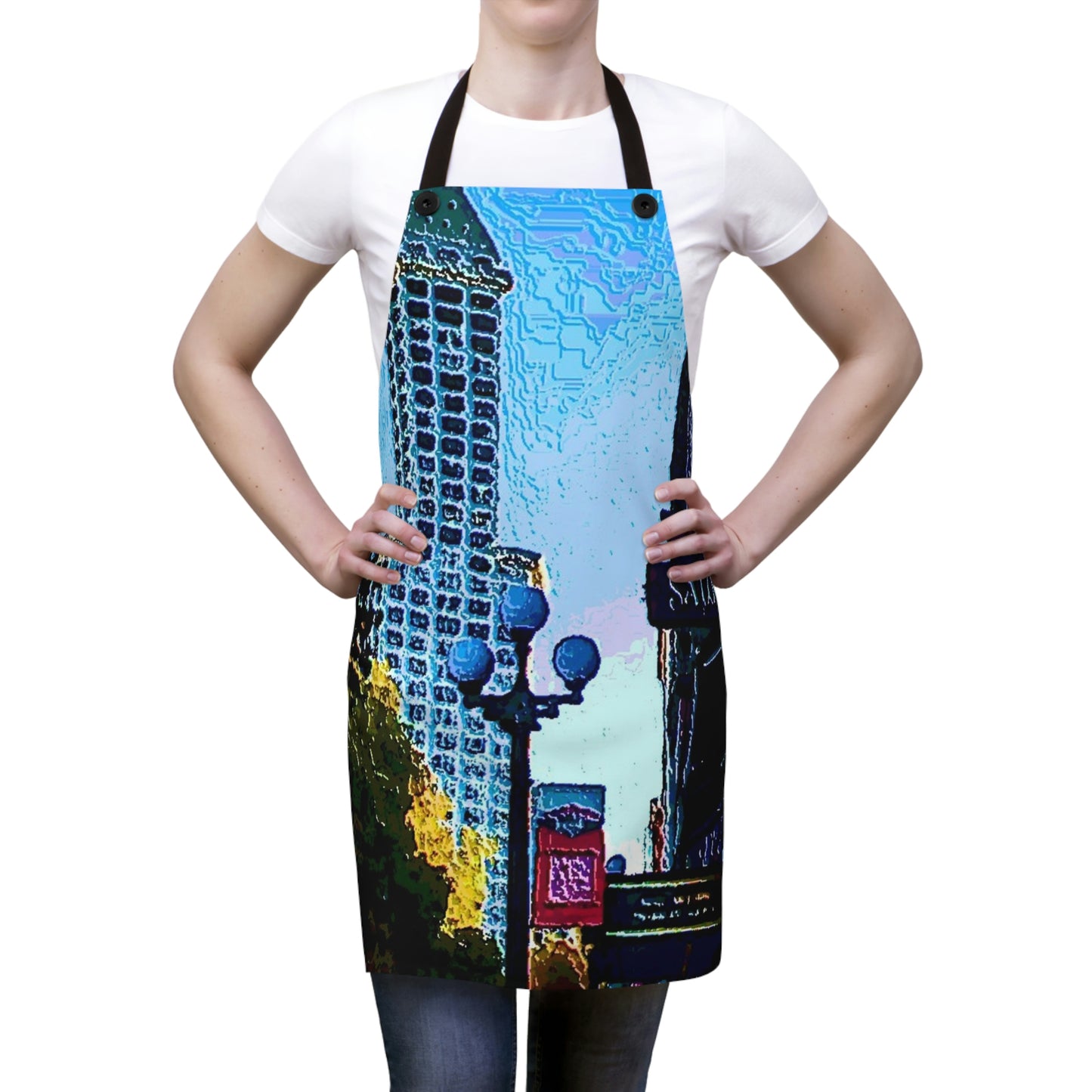 Apron ...  Pioneer Square & Smith Tower ... 'That World Famous View' ... Colleague Supplied Photo ... Original Works ...