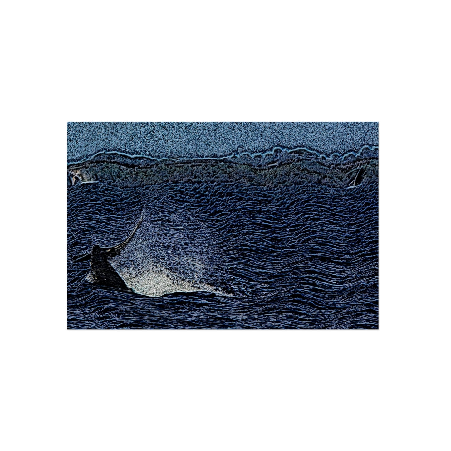 Aluminum Composite Panels ... "The Humpbacks Of Maui_3" ... 'It Takes Three' ... April Fools Day 2023 ... Family Archives (KPH) ... Original Works