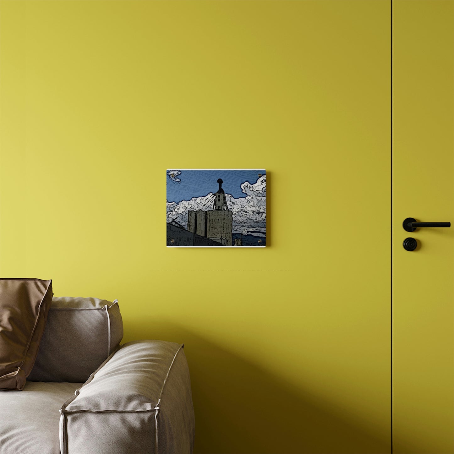 Acrylic Wall Art Panels ... "ICP: Idaho County Propane ... 'Production Facilities Grangeville, Idaho' ... "  Original Works: Rendering Time: 10 Hours ...