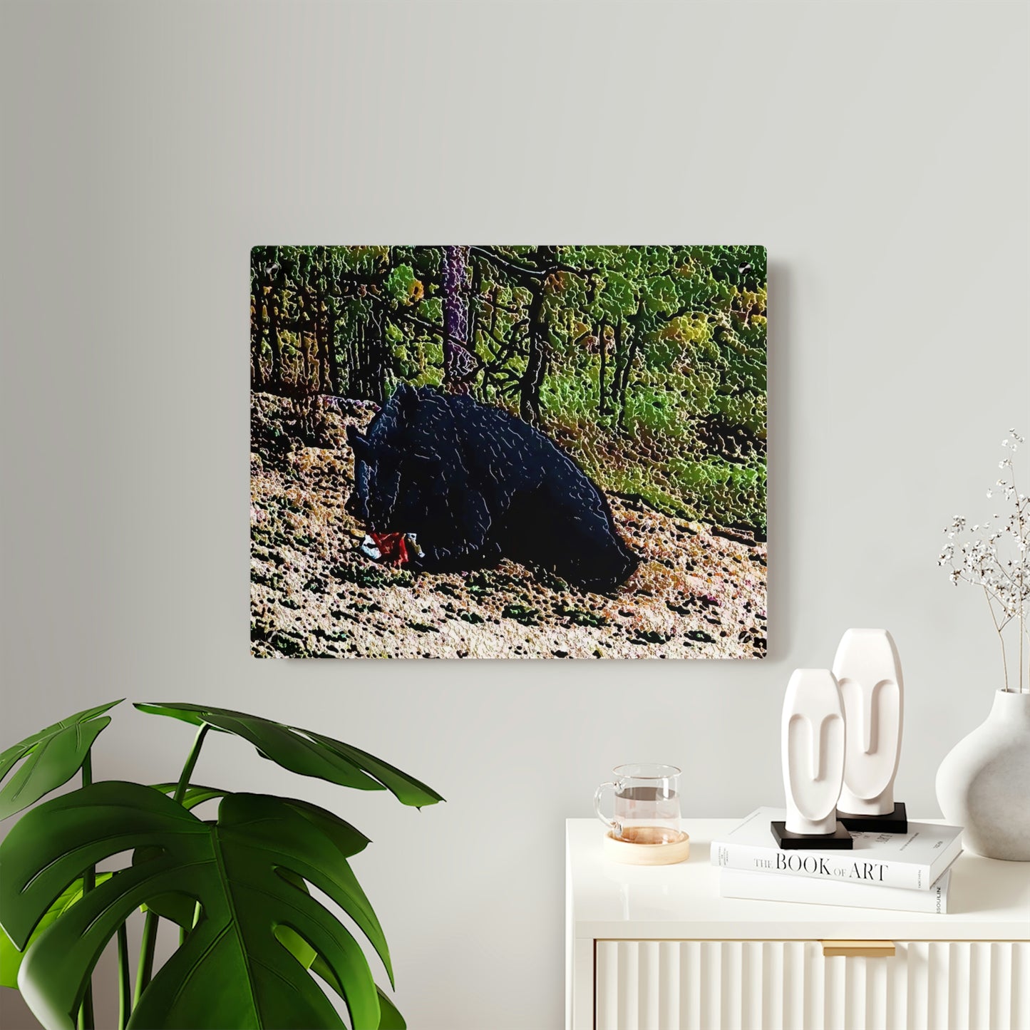 Acrylic Wall Art Panels ... RCY: "Rhett Creek Yogi ... '500 Lbs Of Autumn Season Hunger' ..."  ... September 2022 ... Central Idaho ... Original Works ...