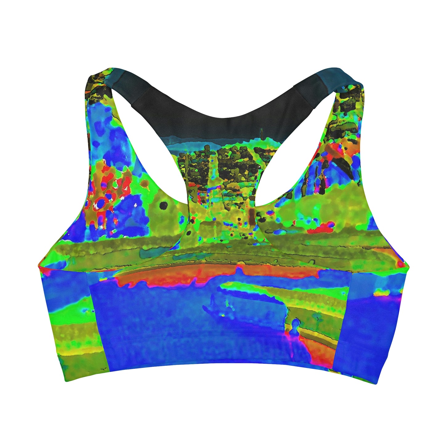 Girls' Double Lined Seamless Sports Bra ... "Lombard Street San Francisco, CA, USA" ... Family Archives 1970's ... Original Works ...