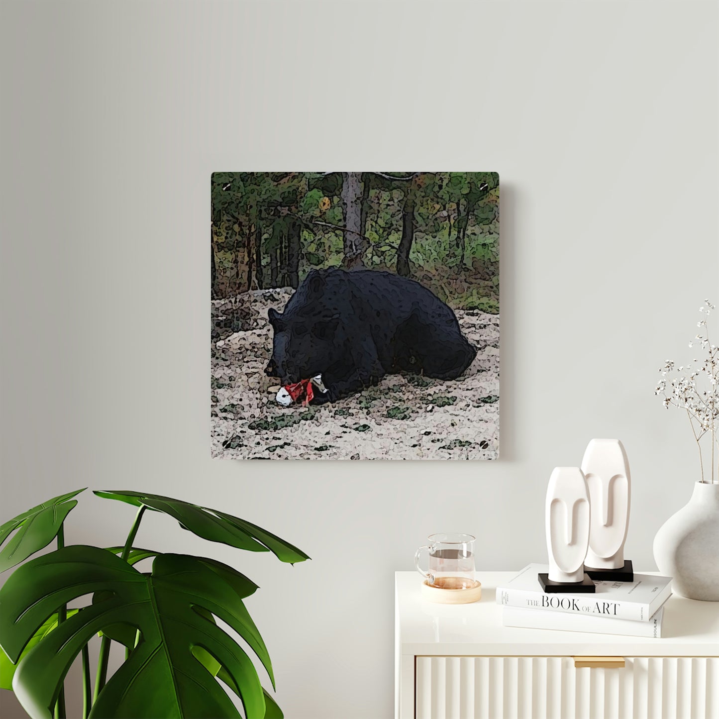 Acrylic Wall Art Panels ... RCY: "Rhett Creek Yogi ... '500 Lbs Of Autumn Season Hunger' ..."  ... September 2022 ... Central Idaho ... Original Works ...