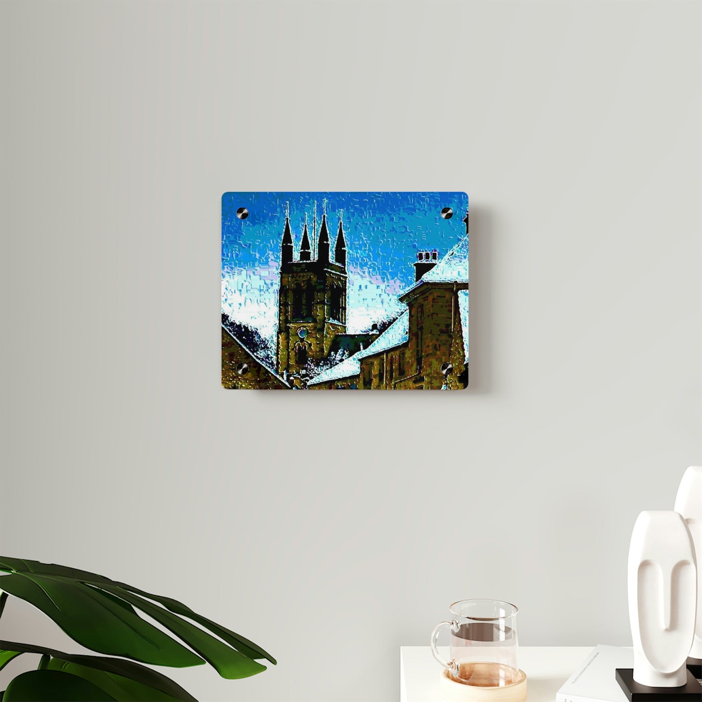 Acrylic Wall Art Panels ....  Walikng The Streets & Alleys ... 'Strolling The Canals ... '  ... Original Works  ...