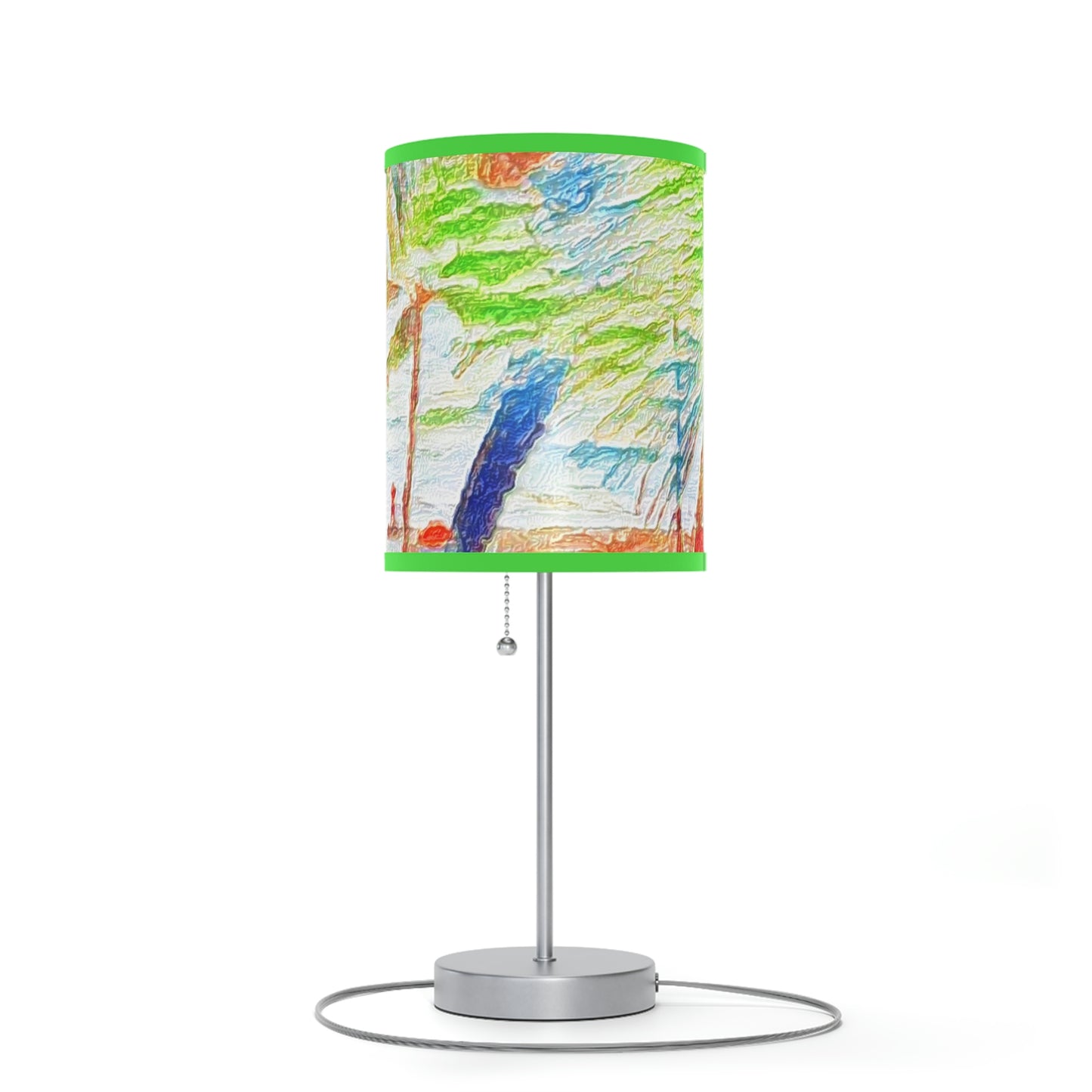 Lamp on a Stand, US|CA plug ... "The Royal Hawai'ian: Waikiki Beach_Beach" ... Honolulu, HI ... Ocotber 2014 (Halloween) ... Original Works ...