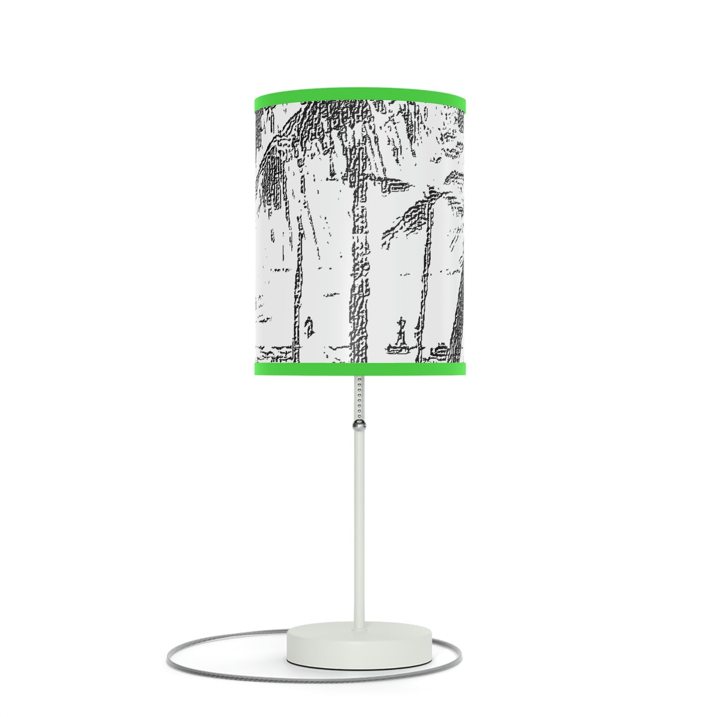 Lamp on a Stand, US|CA plug ... "The Royal Hawai'ian: Waikiki Beach_Beach" ... Honolulu, HI ... Ocotber 2014 (Halloween) ... Original Works ...