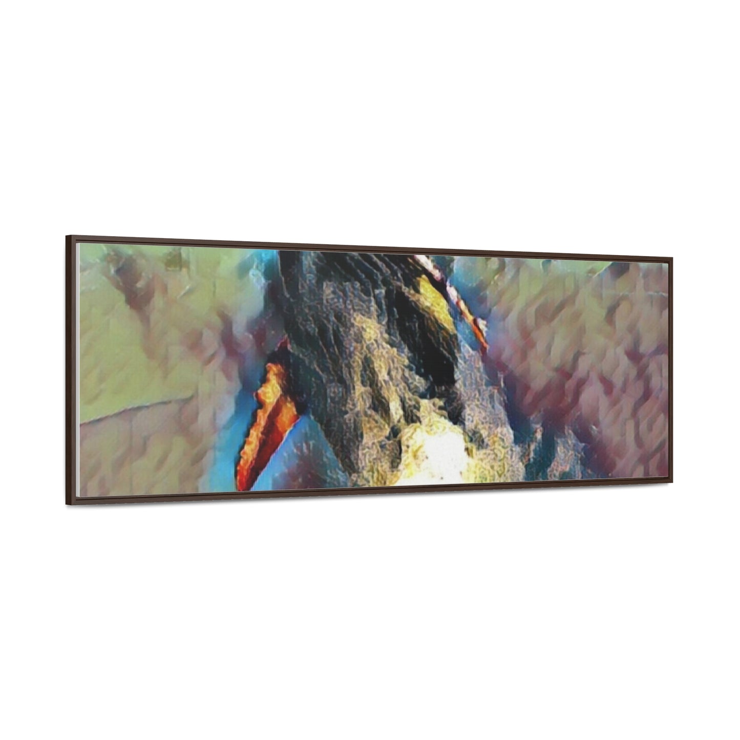 Gallery Canvas Wraps, Horizontal Frame ... An Extraordinary Humpback Breach ... 'With Explosive Energy' ... Family Archives (KPH) ... Circa: 21st Century. Maui, HI ... Original Works ...