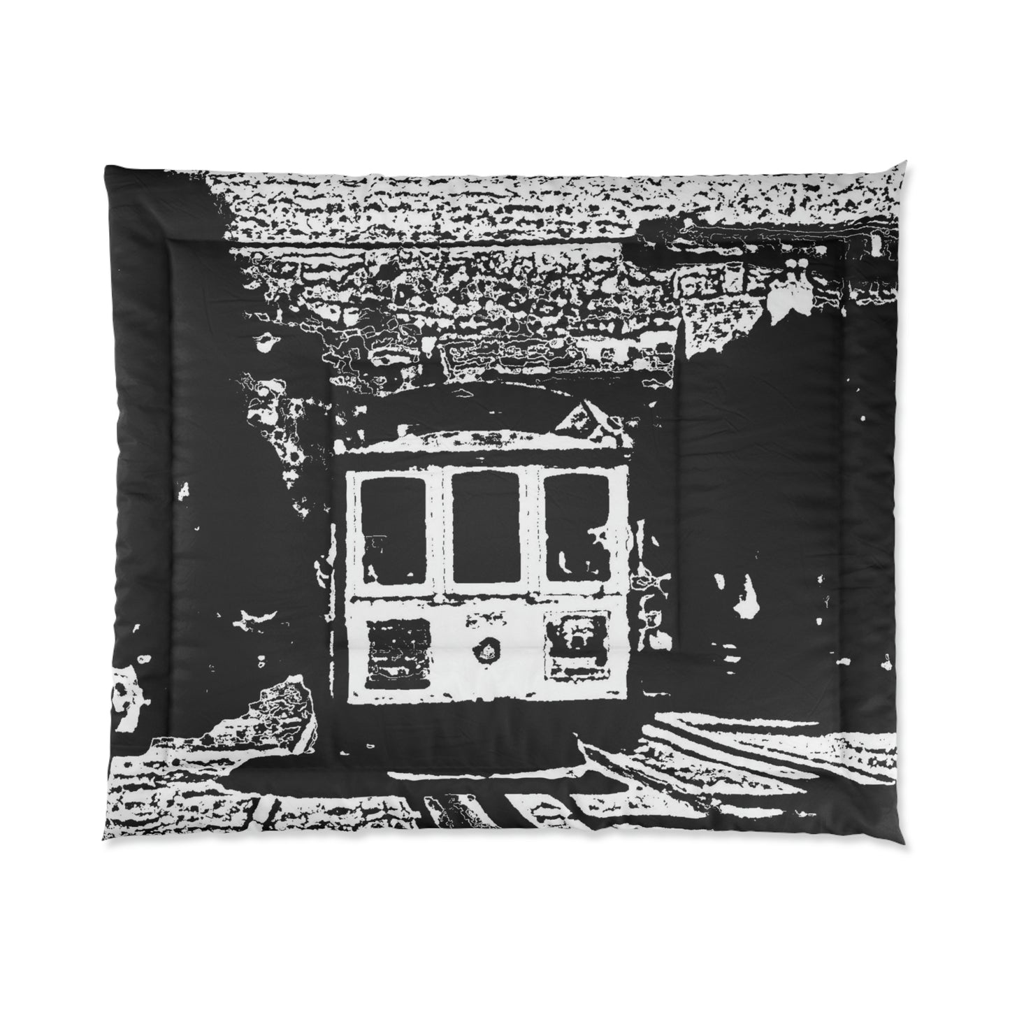 Comforter ... San Francisco ... 'A Rice-A-Roni-A-San Francisco Treat' ... "A Cable Car Classic" ... Family Archives: 1973 ... Original Works ...