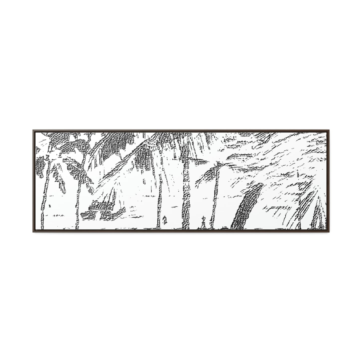 Gallery Canvas Wraps, Horizontal Frame ... "The Royal Hawai'ian: Waikiki Beach_Beach" ... Honolulu, HI ... Ocotber 2014 (Halloween) ... Original Works ...