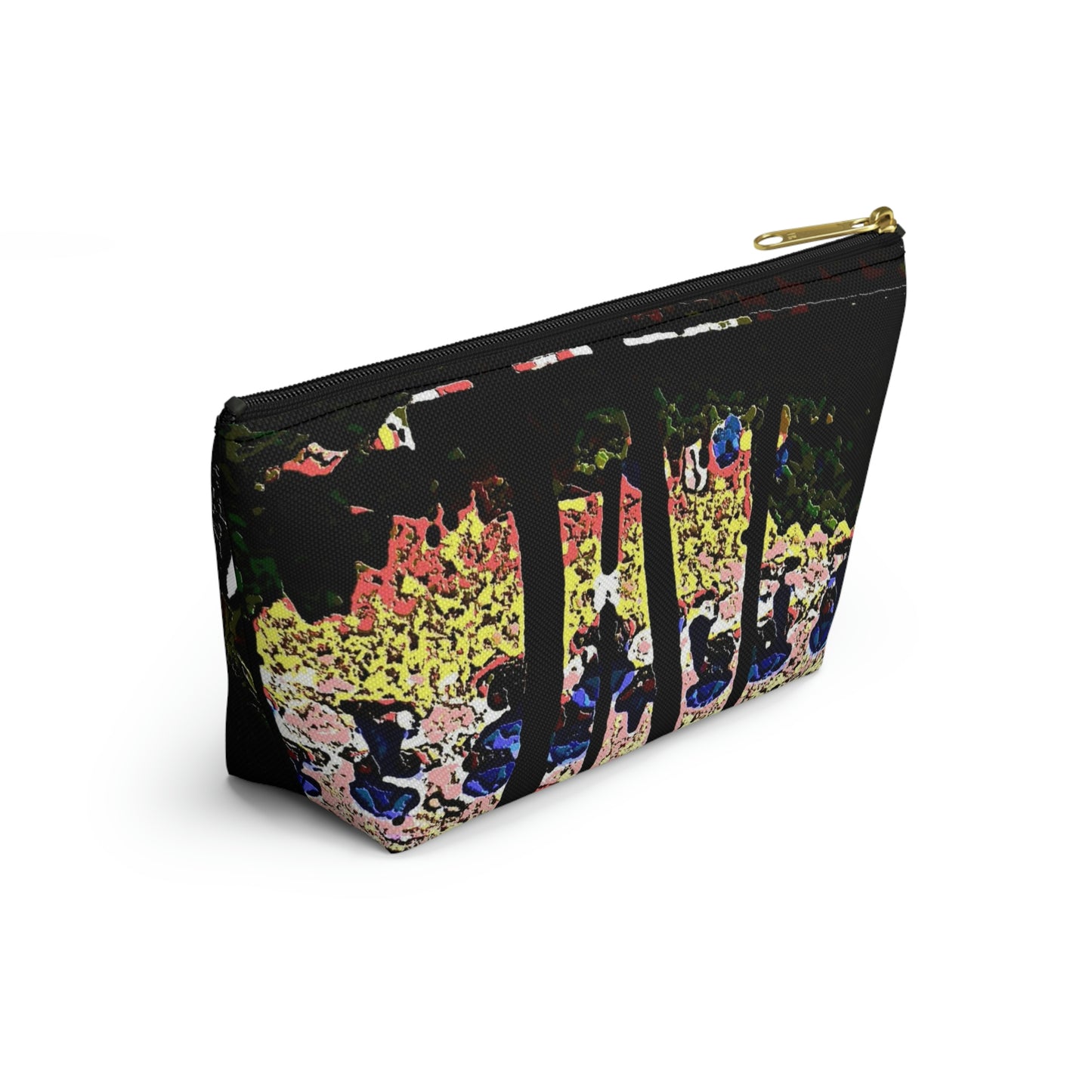 Accessory Pouch w T-bottom ... "A Beautiful Beach Amongst The Palms" ... The Outrigger Waikiki, Honolulu, Oahu ... Original Works ...