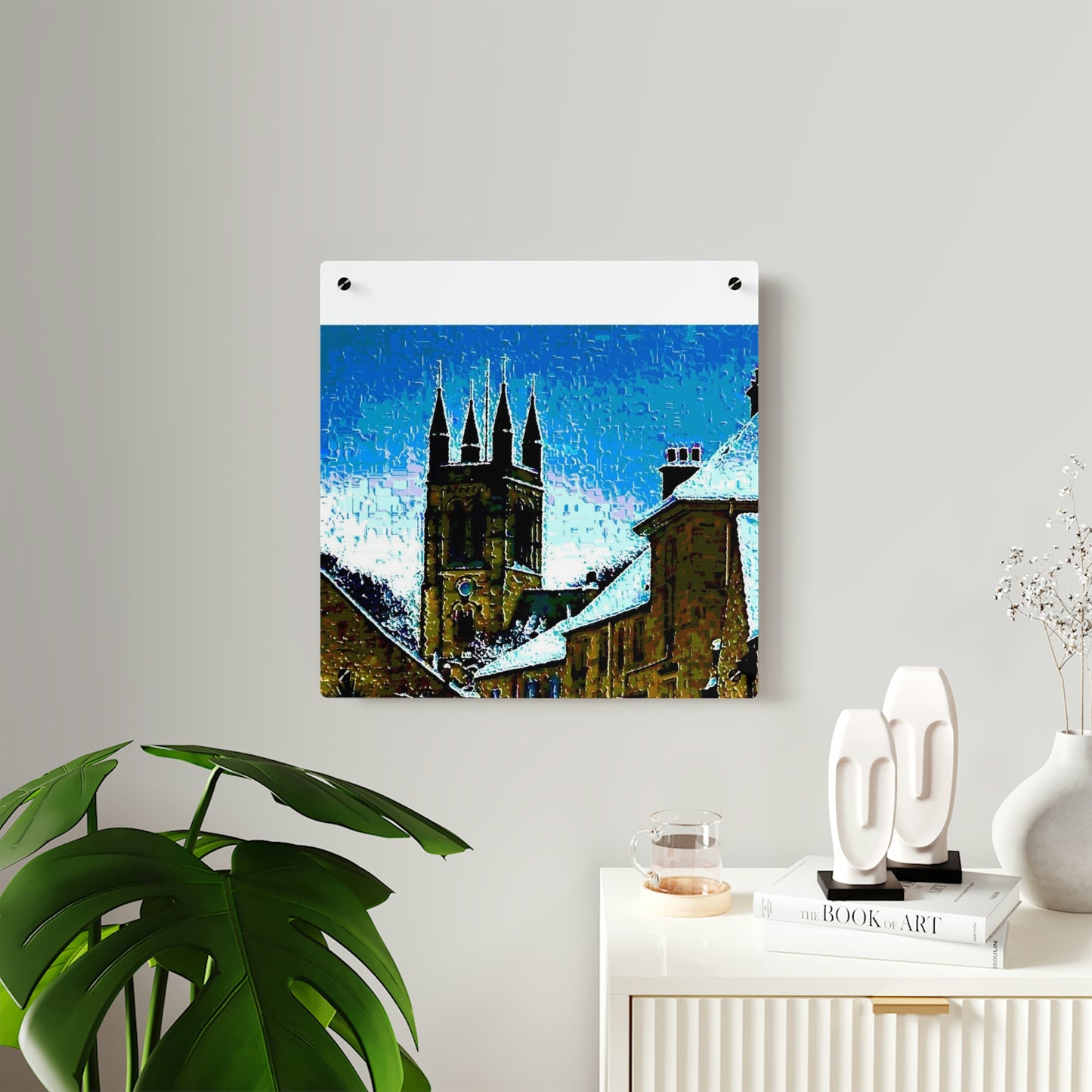 Acrylic Wall Art Panels ....  Walikng The Streets & Alleys ... 'Strolling The Canals ... '  ... Original Works  ...