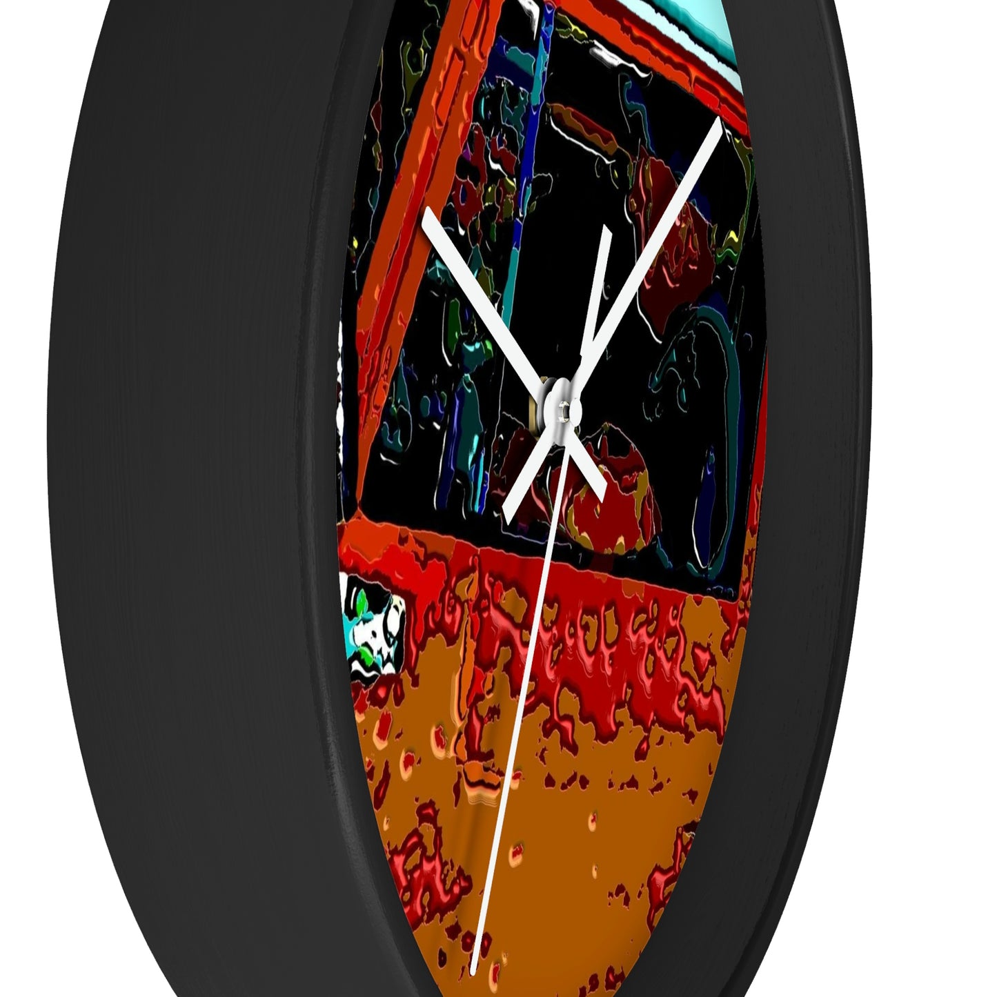 Wall clock ... How-To-Drive-Idaho's-Mountain_Roads ... "Like A Professional" ... "Truckin' Like The Doo-Dah-Man" ...