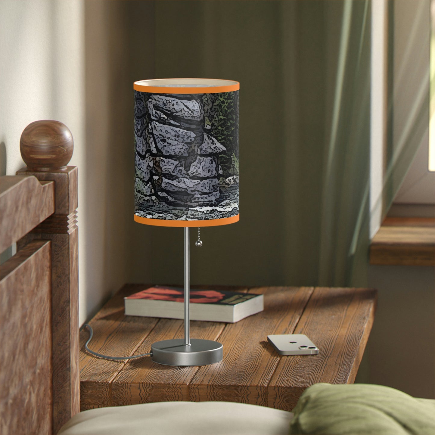 Lamp on a Stand, US|CA plug ... "I Am Innocent" ... Tricky-Dick Immortalized ... Nixon Rock: Along The River ... Central Idaho, Summer 2020 ... Original Works ...