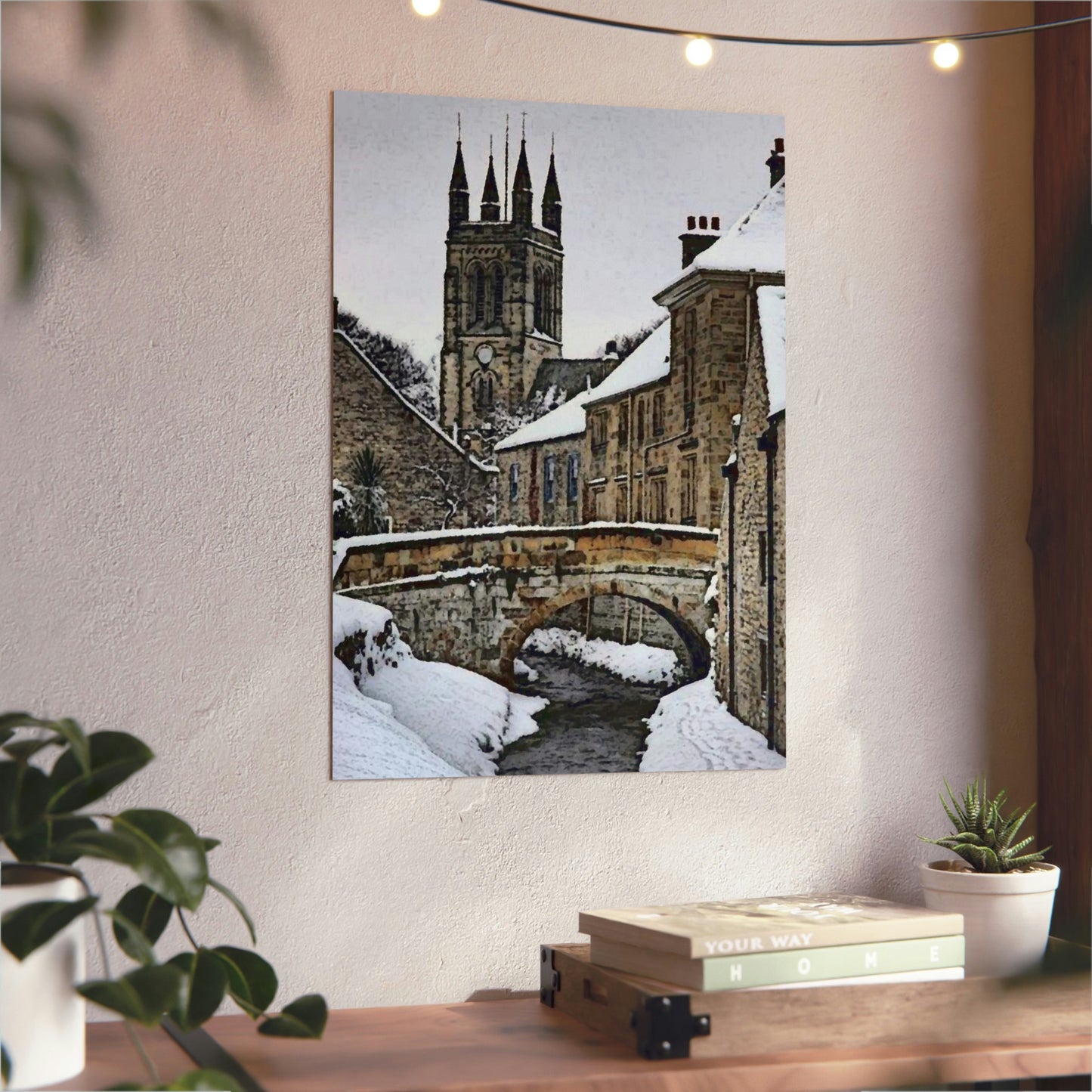 Aluminum Composite Panels ... A Bridge, A Canal, A Cathedral ... "To Stroll Over-Through-And-By" ... Central England: Circa 2005 ... Original Works ...
