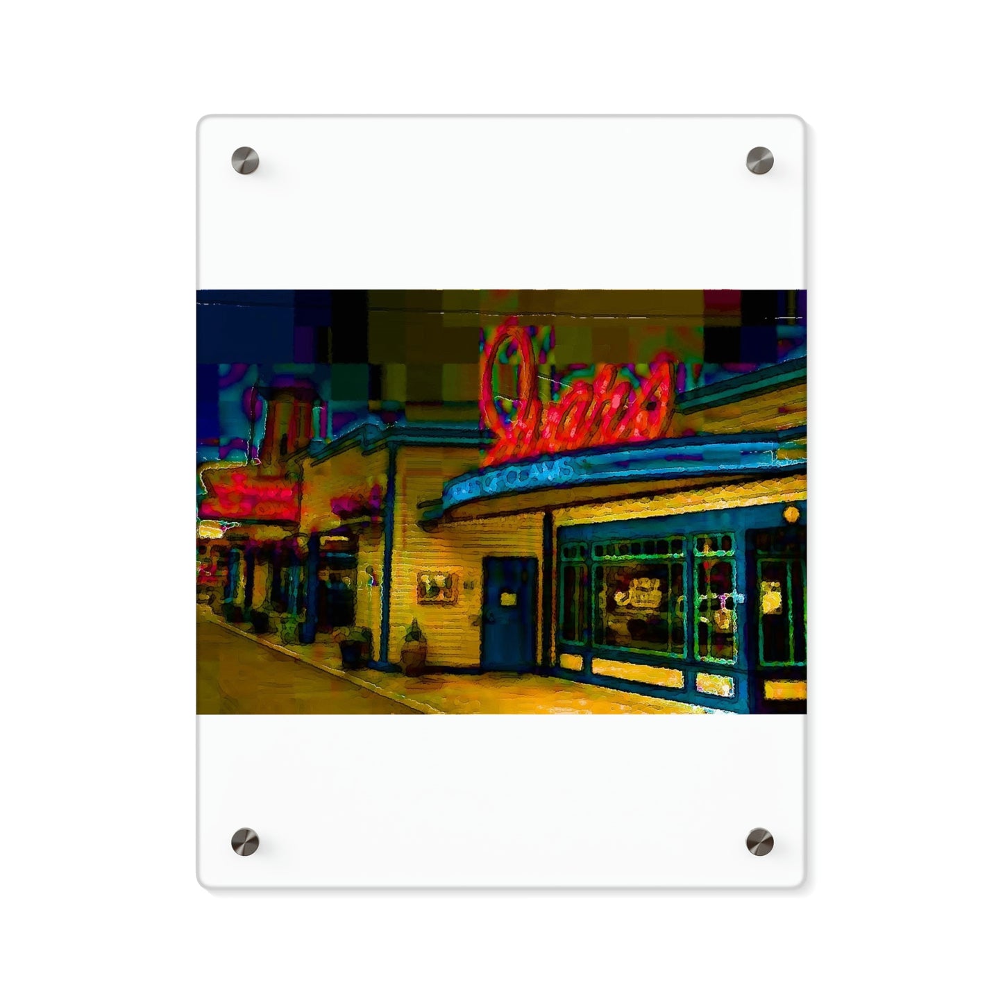 Acrylic Wall Art Panels ...  In-A-Hurry & Stressed? ... Remember: Keep "Clam" ... Clam_Happy ...  'Ivars: Seattle Waterfront' ... Personal Archives ... Original Works ...
