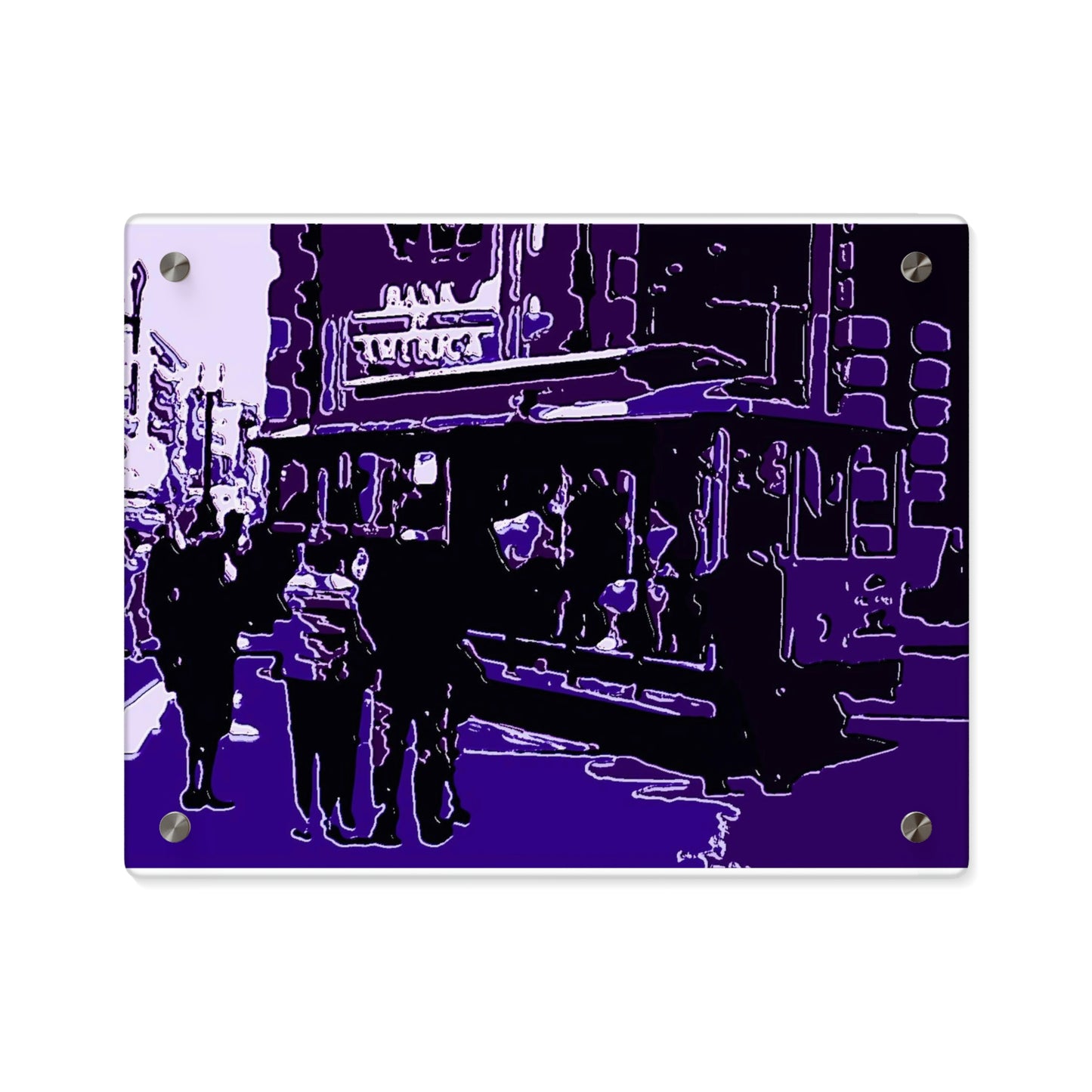 Acrylic Wall Art Panels ... San Francisco ... 'Rice-A-Roni-A-San Francisco Treat' ... "A Cable Car Classic" ... Family Archives: 1973 ... Original Works ...