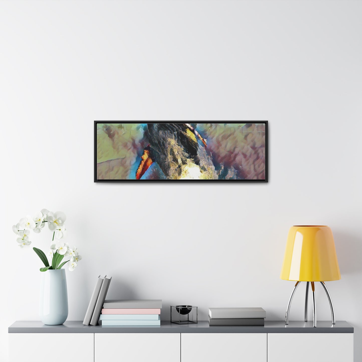 Gallery Canvas Wraps, Horizontal Frame ... An Extraordinary Humpback Breach ... 'With Explosive Energy' ... Family Archives (KPH) ... Circa: 21st Century. Maui, HI ... Original Works ...