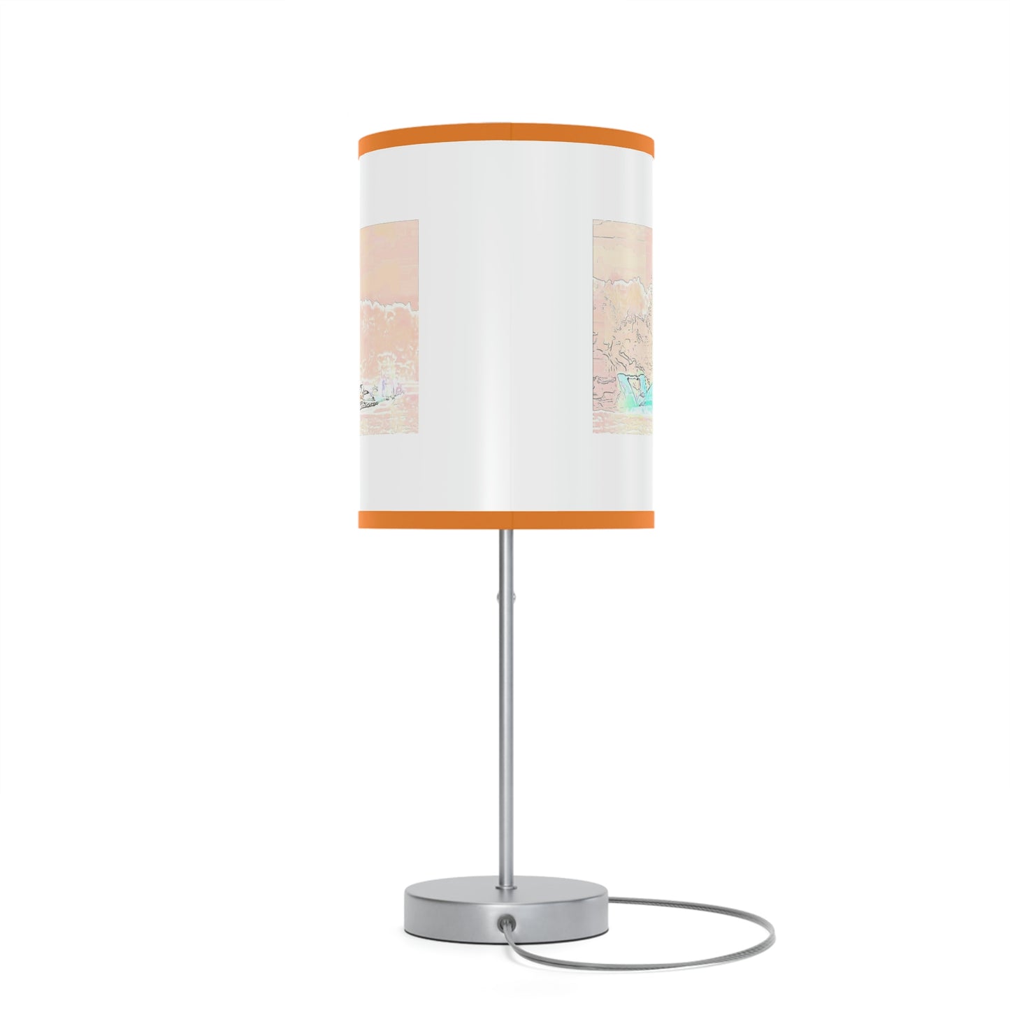 Lamp on a Stand, US|CA plug ... Seattle Columbia Cup On Lake Washington ... "Dave Wilcox Heads For The Win" ... Associate Gift-Photo ... Original Works ...