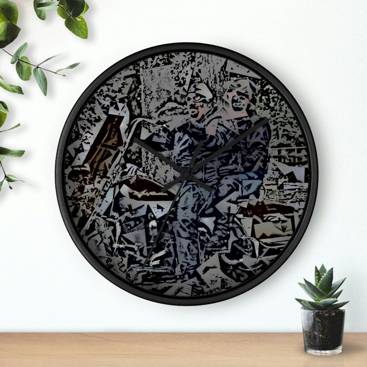 Wall clock ... The Open Road Beckons ... "Harley 'D' Yearnings ..."  Original Works ...