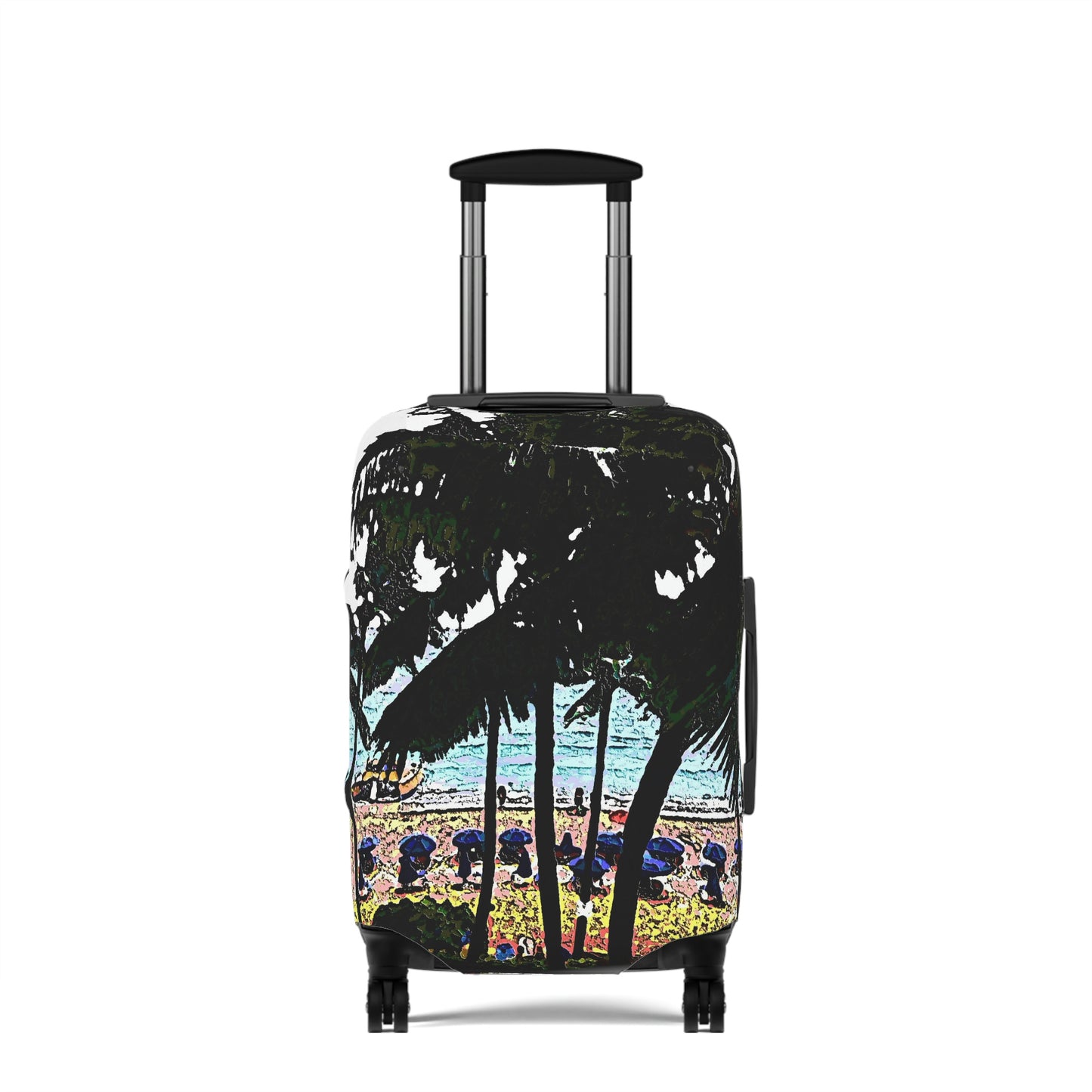 Luggage Cover ... "A Beautiful Beach Amongst The Palms" ... The Outrigger Waikiki, Honolulu, Oahu ... Original Works ...