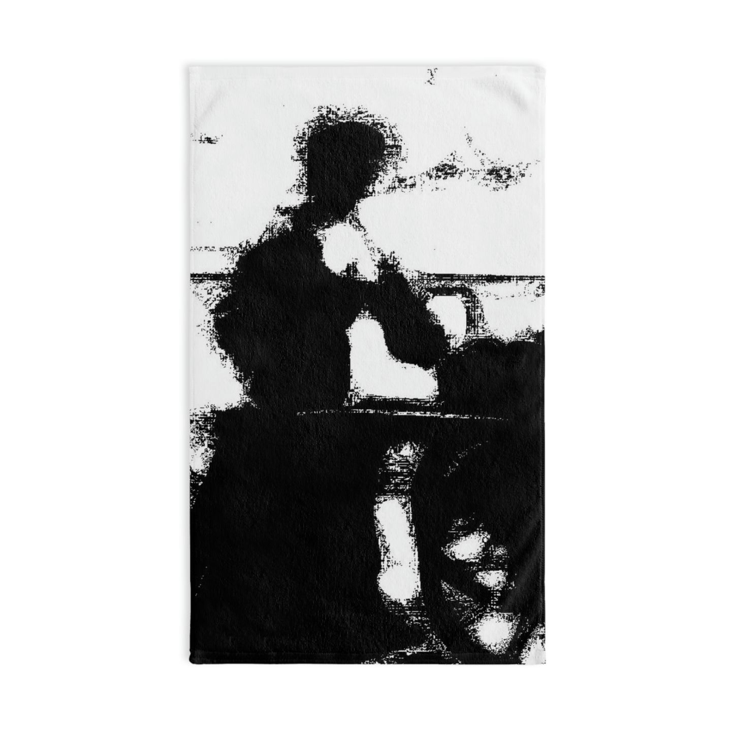 Hand Towel ... Dublin's "Molly Malone Along Grafton Street" ... Cryin' Cockels & Muscles Alive-Alive-Oh ... Circa 2003 ... Original Works ...
