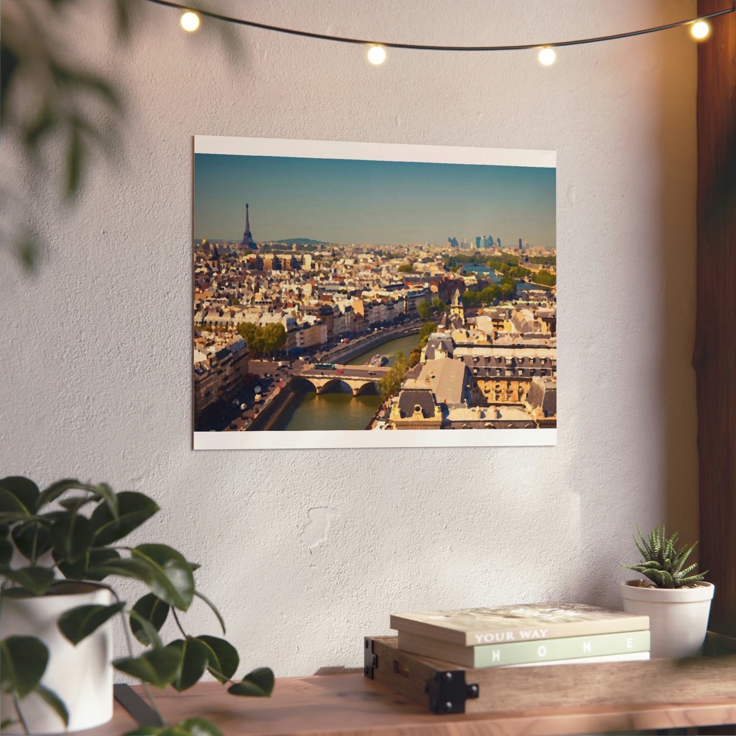 Aluminum Composite Panels ... "Allons Y A La Paris!"... A View Of 'The River Seine & Le Tour Eiffel' ... Family Archives ... Original Works ...