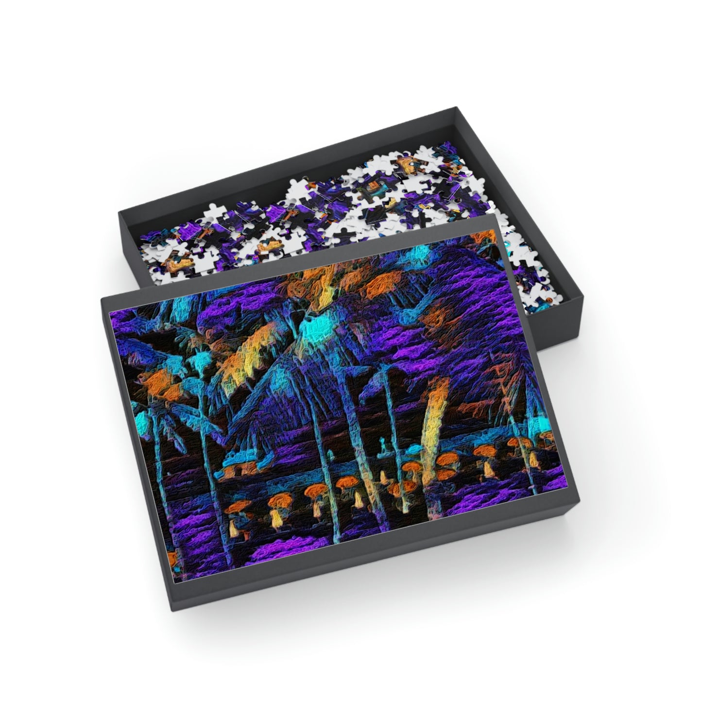 Puzzle (96, 252, 500, 1000-Piece) ... "The Royal Hawai'ian: Waikiki Beach_Beach" ... Honolulu, HI ... Ocotber 2014 (Halloween) ... Original Works ...