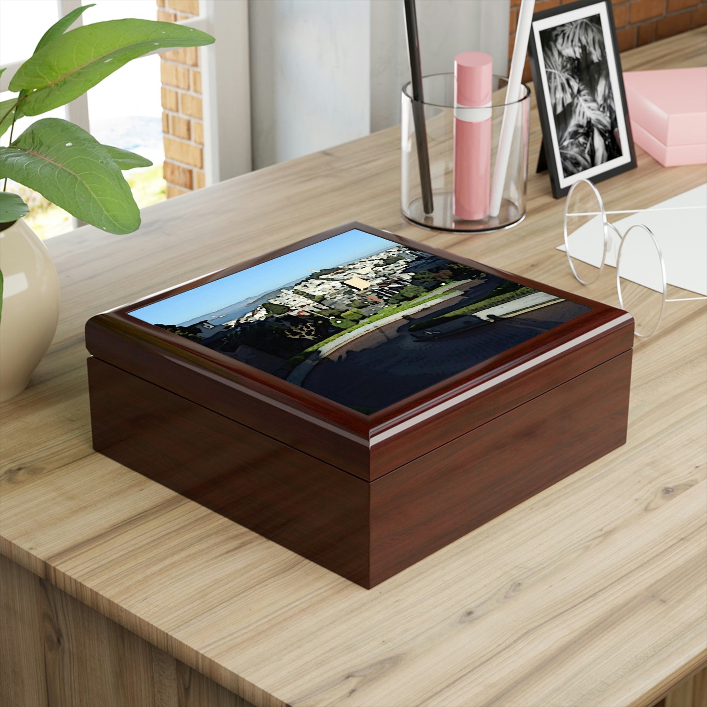 Jewelry Box ... "Lombard Street San Francisco, CA, USA" ... Family Archives 1970's ... Original Works ...