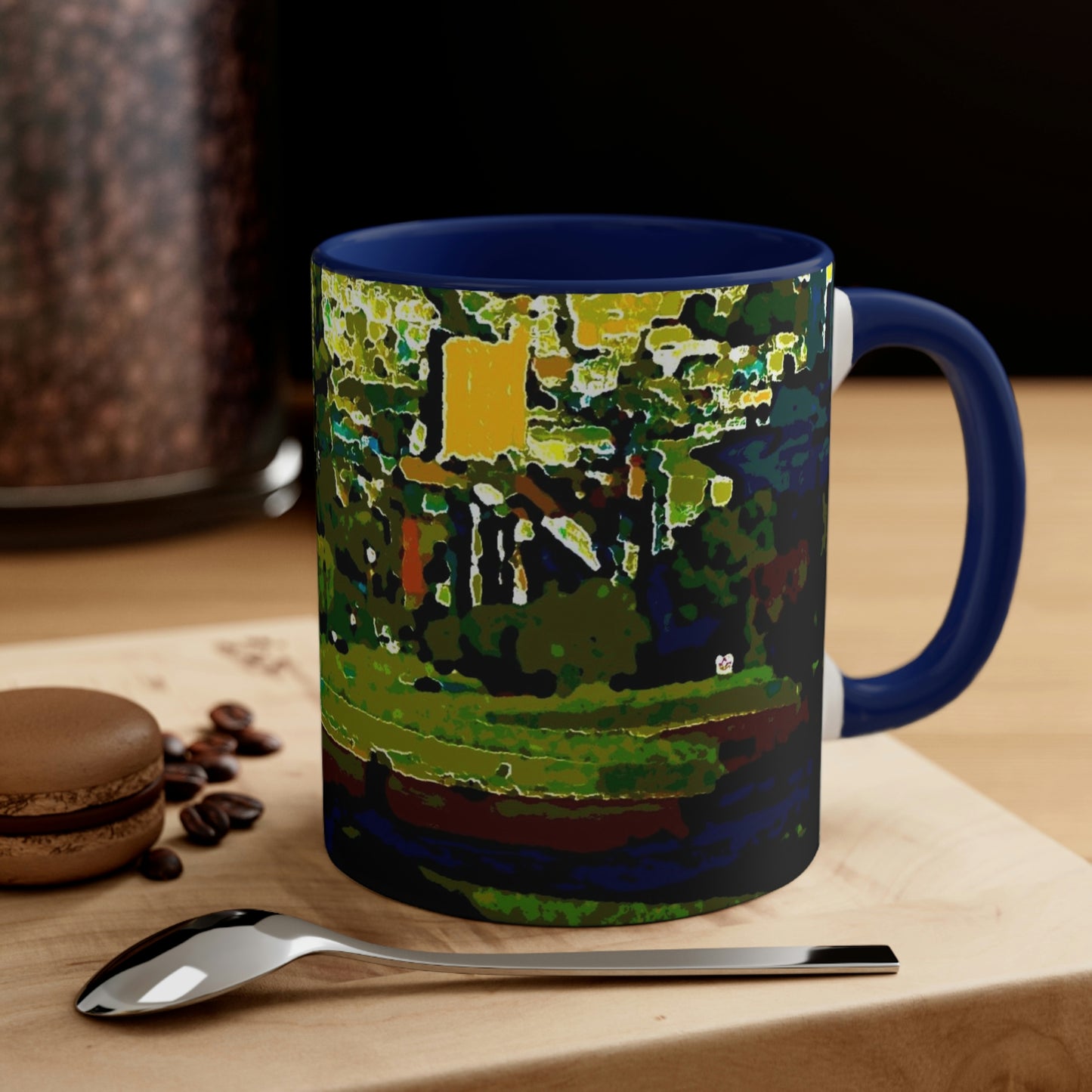 Accent Coffee Mug, 11oz ...  "Lombard Street San Francisco, CA, USA" ... Family Archives 1970's ... Original Works ...