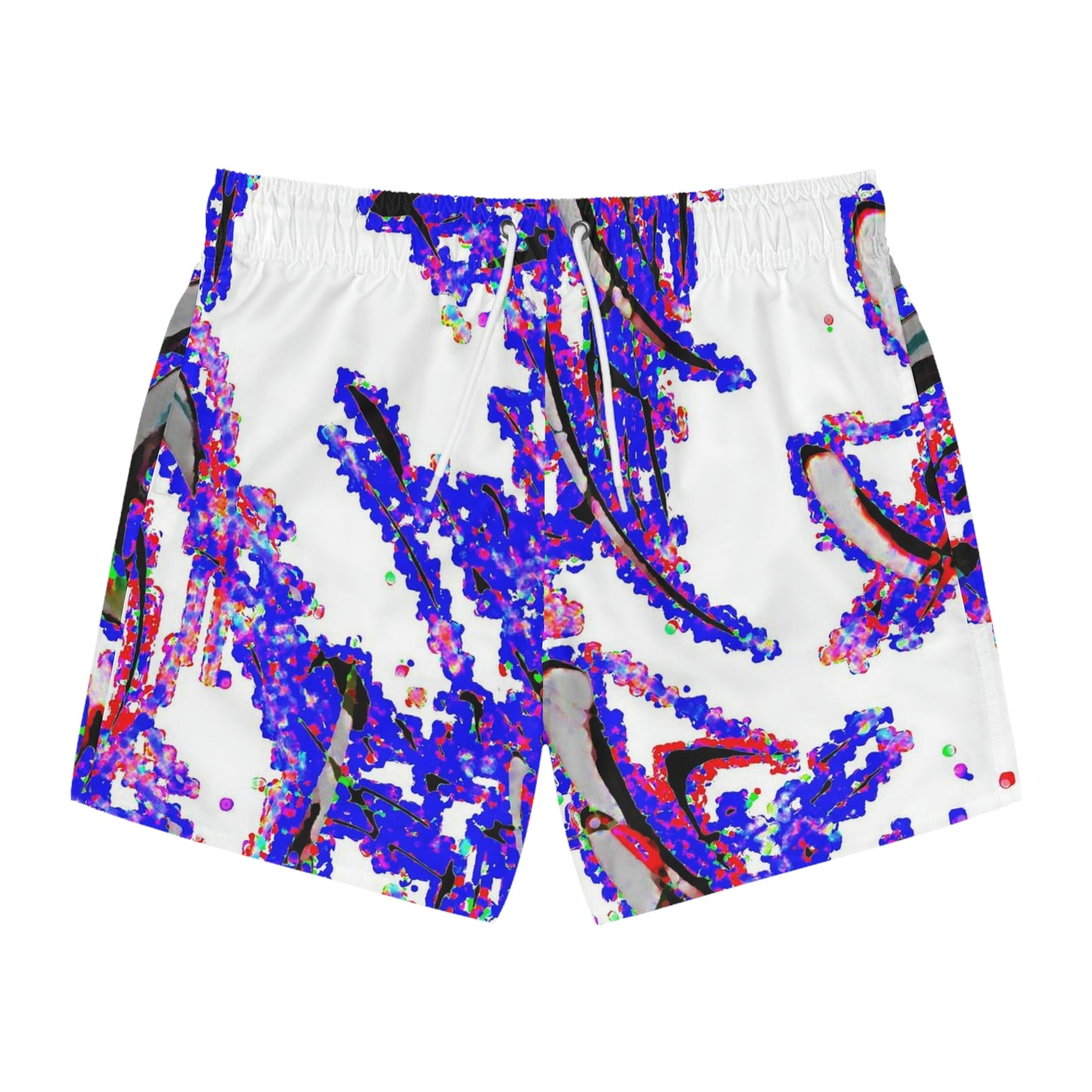 Swim Trunks ... "Waning Moon" ... Central Idaho ... October 2022 ... Rendering Time: 22 Hours ... Original Works ...