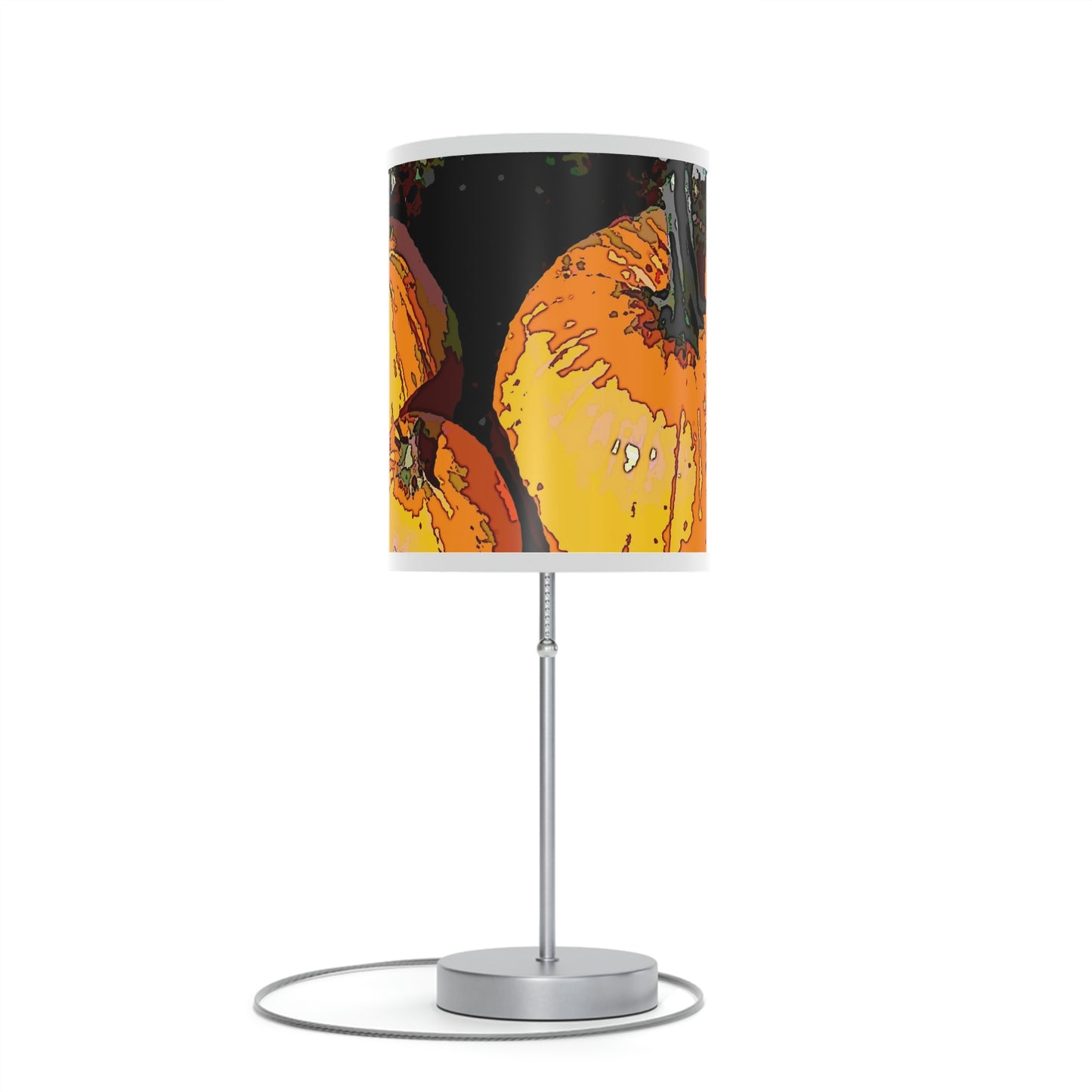 Lamp on a Stand, US|CA plug ... "A Lantern Within A Jack-O-Lantern" ...
