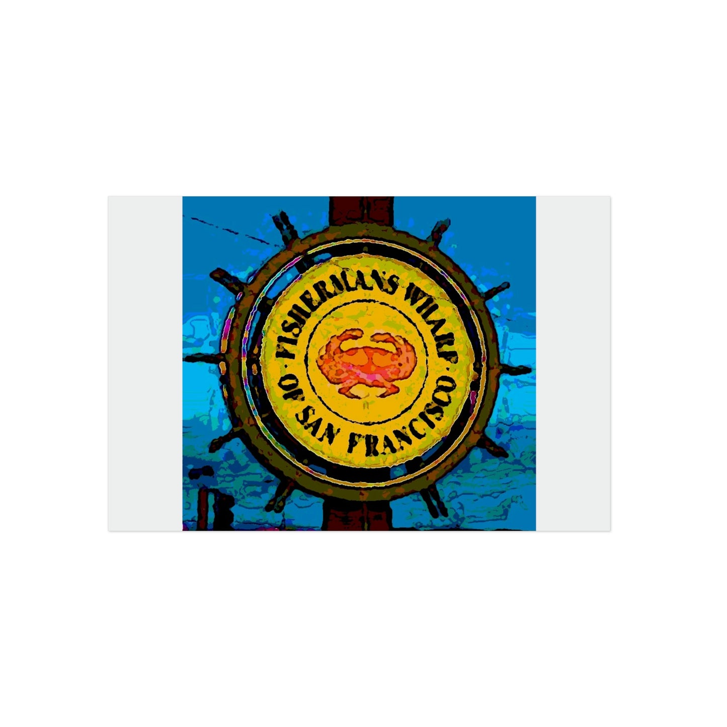 Aluminum Composite Panels ... "Fisherman's Wharf" ... SF, California ... 'Fun-For-All' ... Family Archives (Father) ... Original Works ...