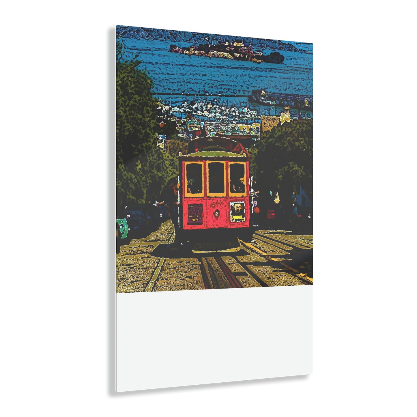 Acrylic Prints ... San Francisco ... 'A Rice-A-Roni-Treat' ... "A Cable Car Classic" ... Family Archives: 1973 ... Original Works ...