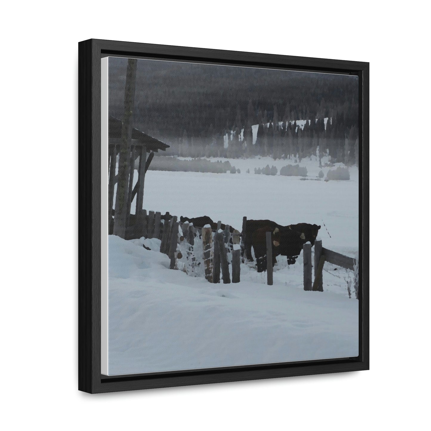 Gallery Canvas Wraps, Square Frame