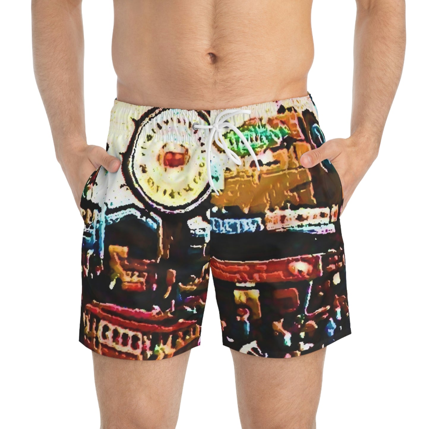 Swim Trunks ... "No.9 Fishermen's Grotto - Fishermen's Wharf, SF, California" ... Family Archives: 1970's ... Original Works ...