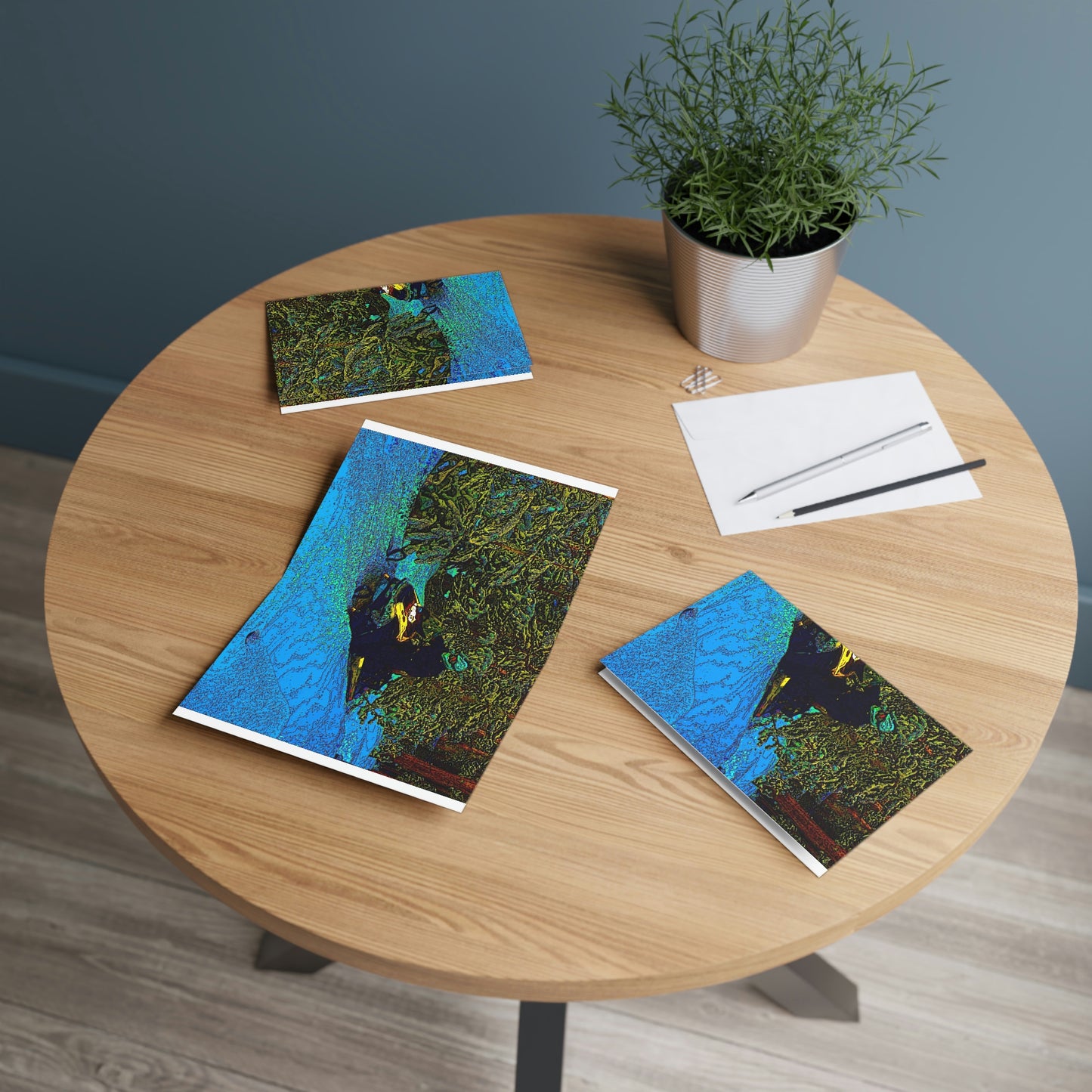Greeting Cards ... Yep ... "Another Day ... Riding Through The Wilderness ... " ... February 2023 ... Original Works ...