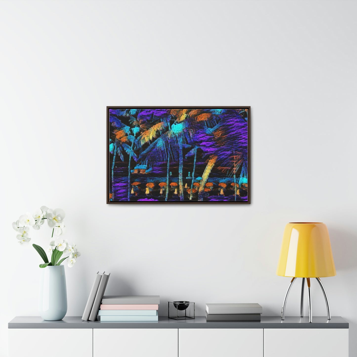 Gallery Canvas Wraps, Horizontal Frame ... "The Royal Hawai'ian: Waikiki Beach_Beach" ... Honolulu, HI ... Ocotber 2014 (Halloween) ... Original Works ...